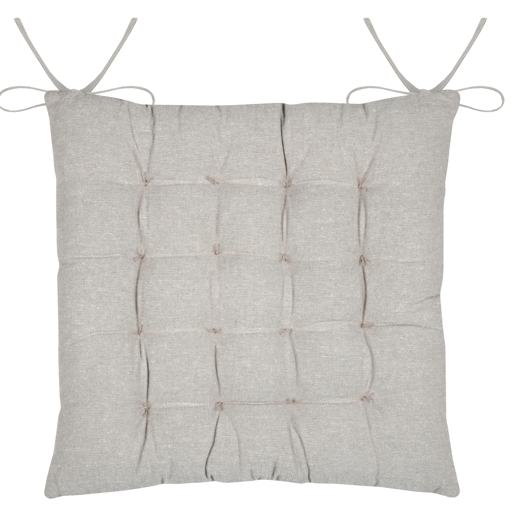 Galette de chaise imprimée motif floral printanier — vue 3