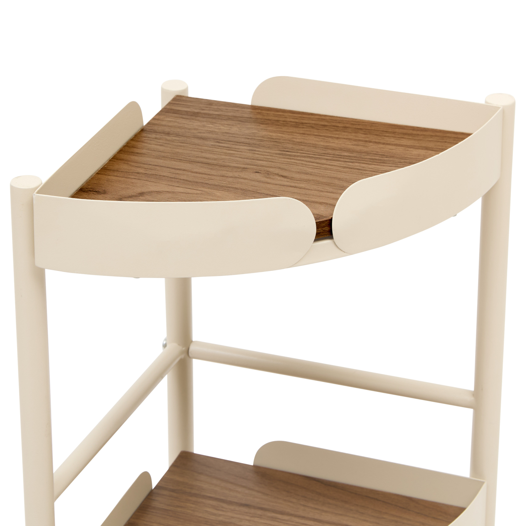 Etagère d'angle 3 niveaux en acier — vue 3