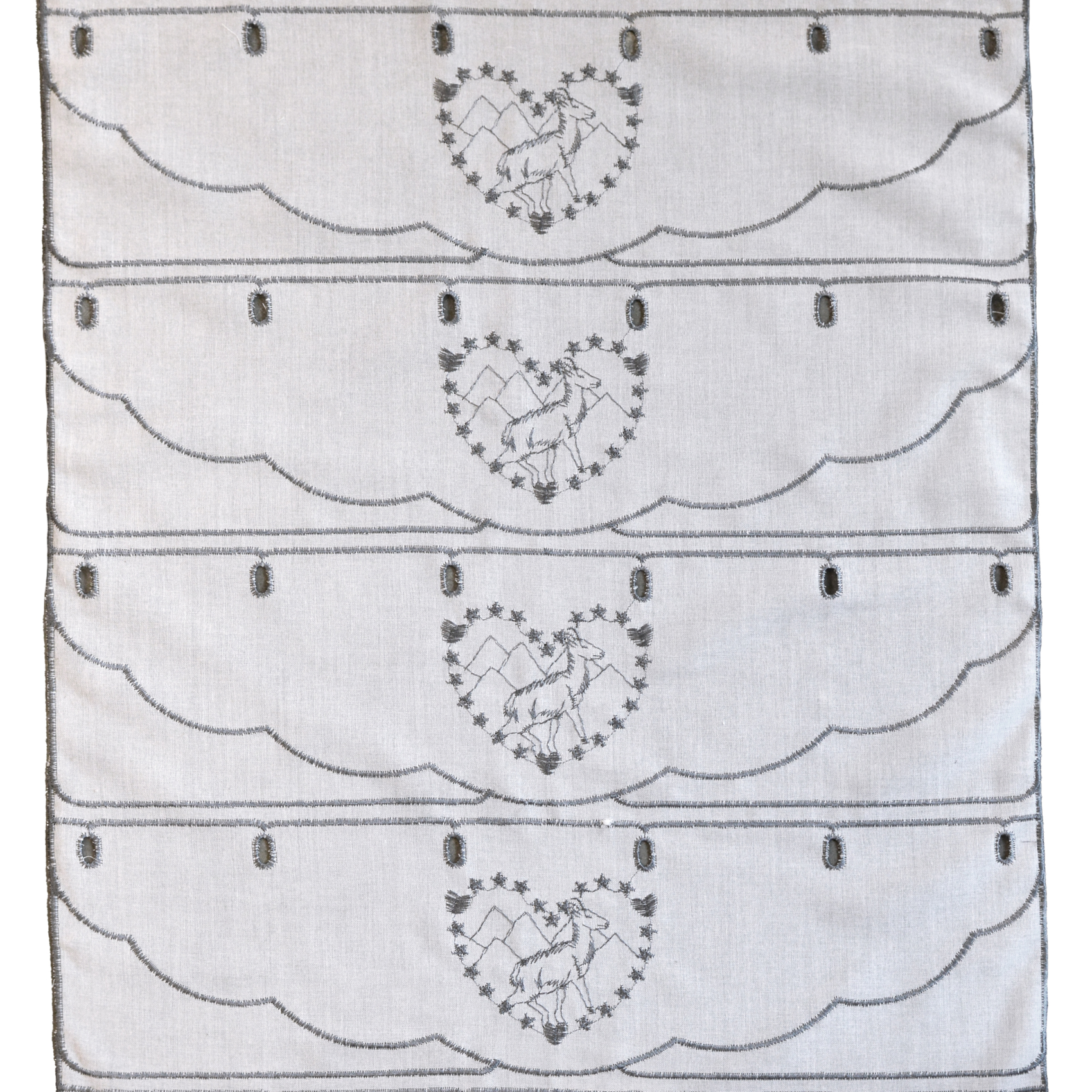 Modulable brodé ambiance montagne