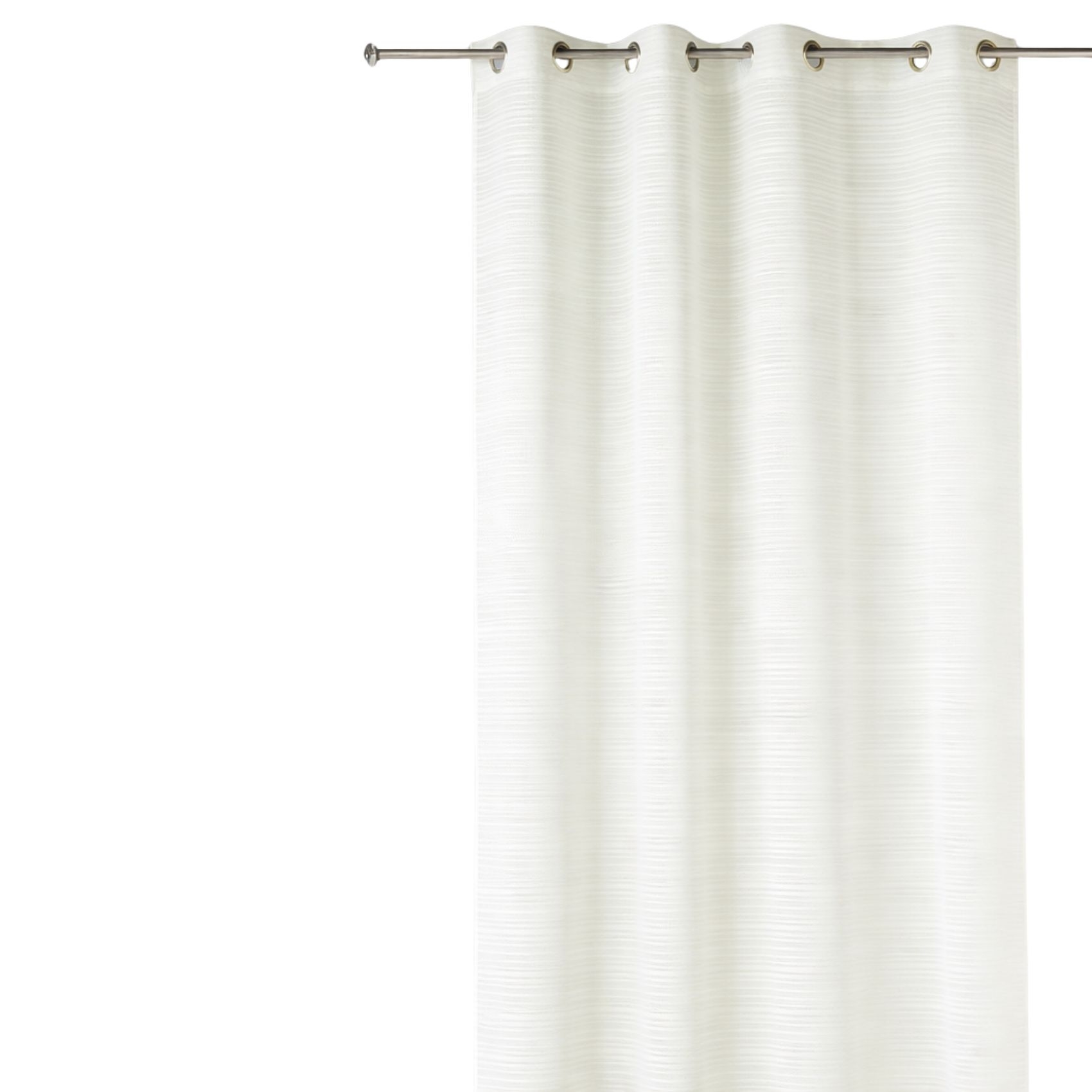 Voilage fantaisie à rayures horizontales Joyeux — vue 4