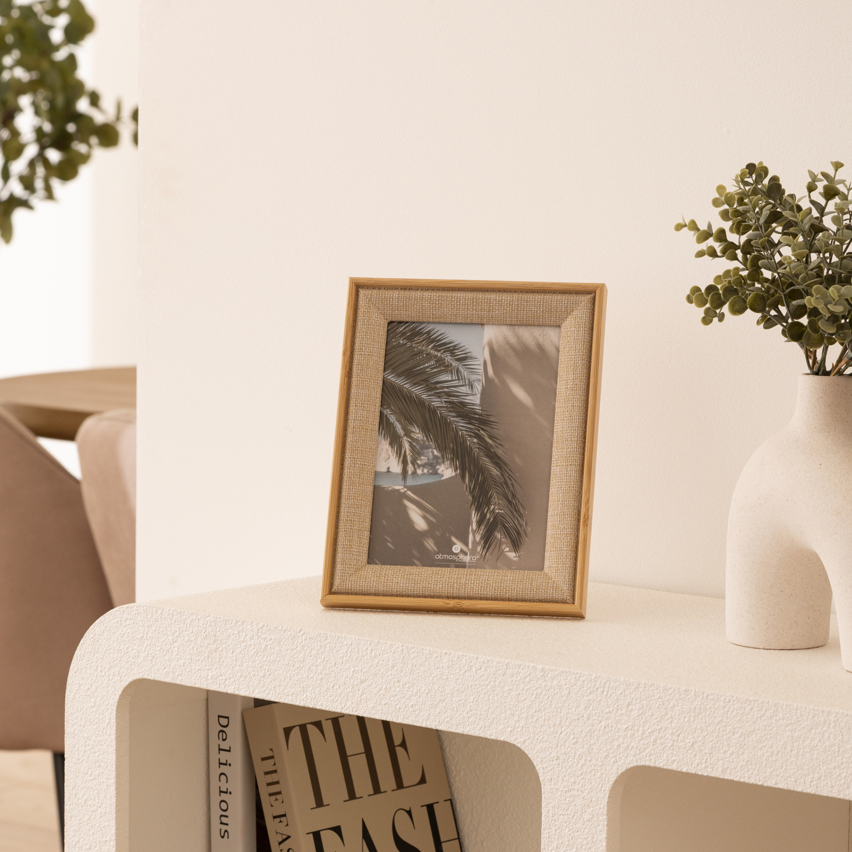 Meuble étagère 4 niches en bois — vue 6