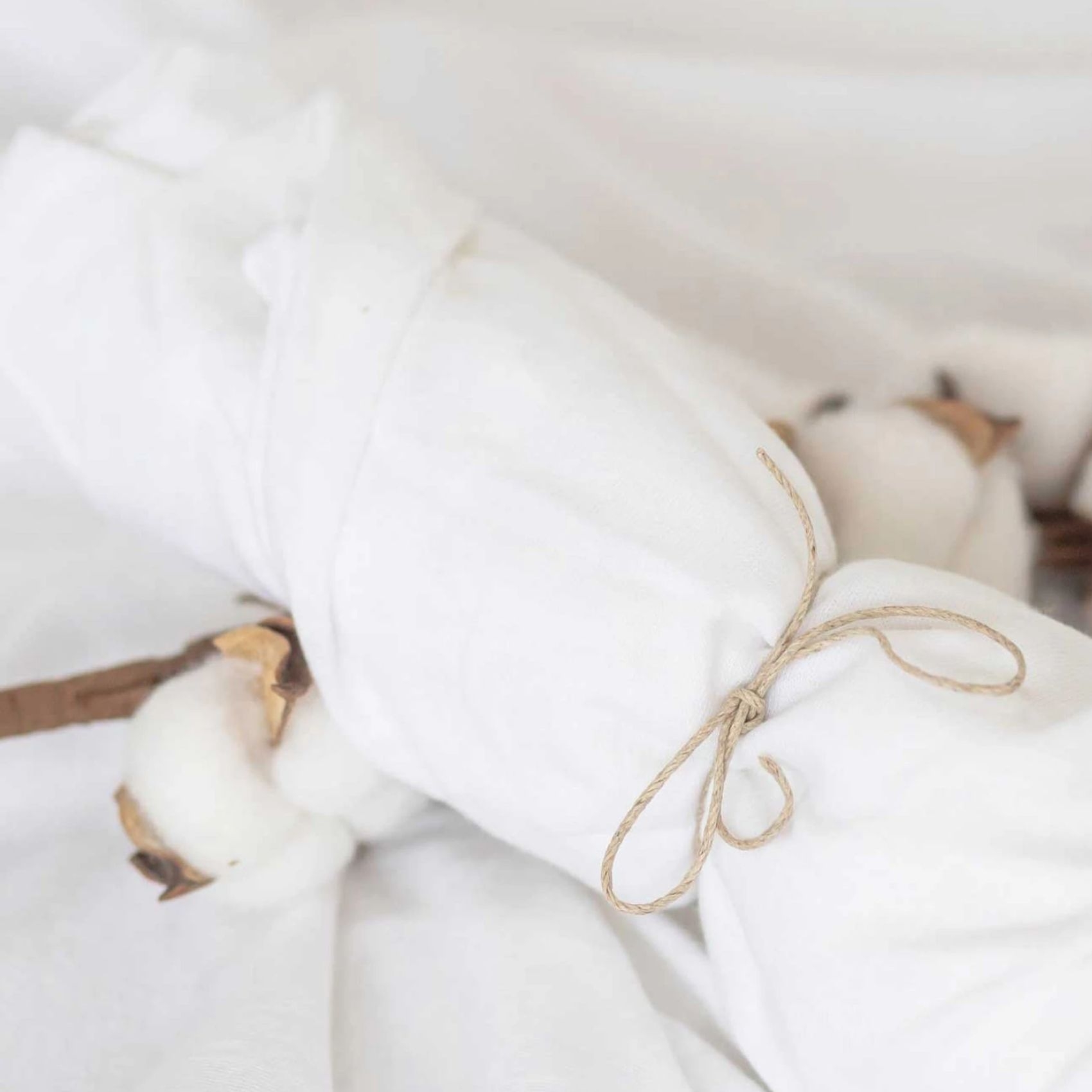 Drap housse bébé en jersey coton bio — vue 3