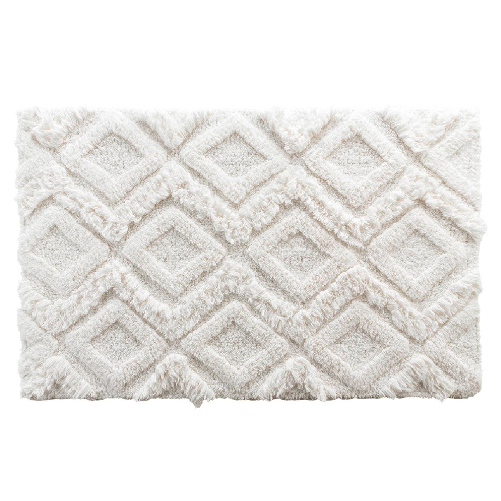 Tapis de Bain Ikatis Uni avec Reliefs — vue 5