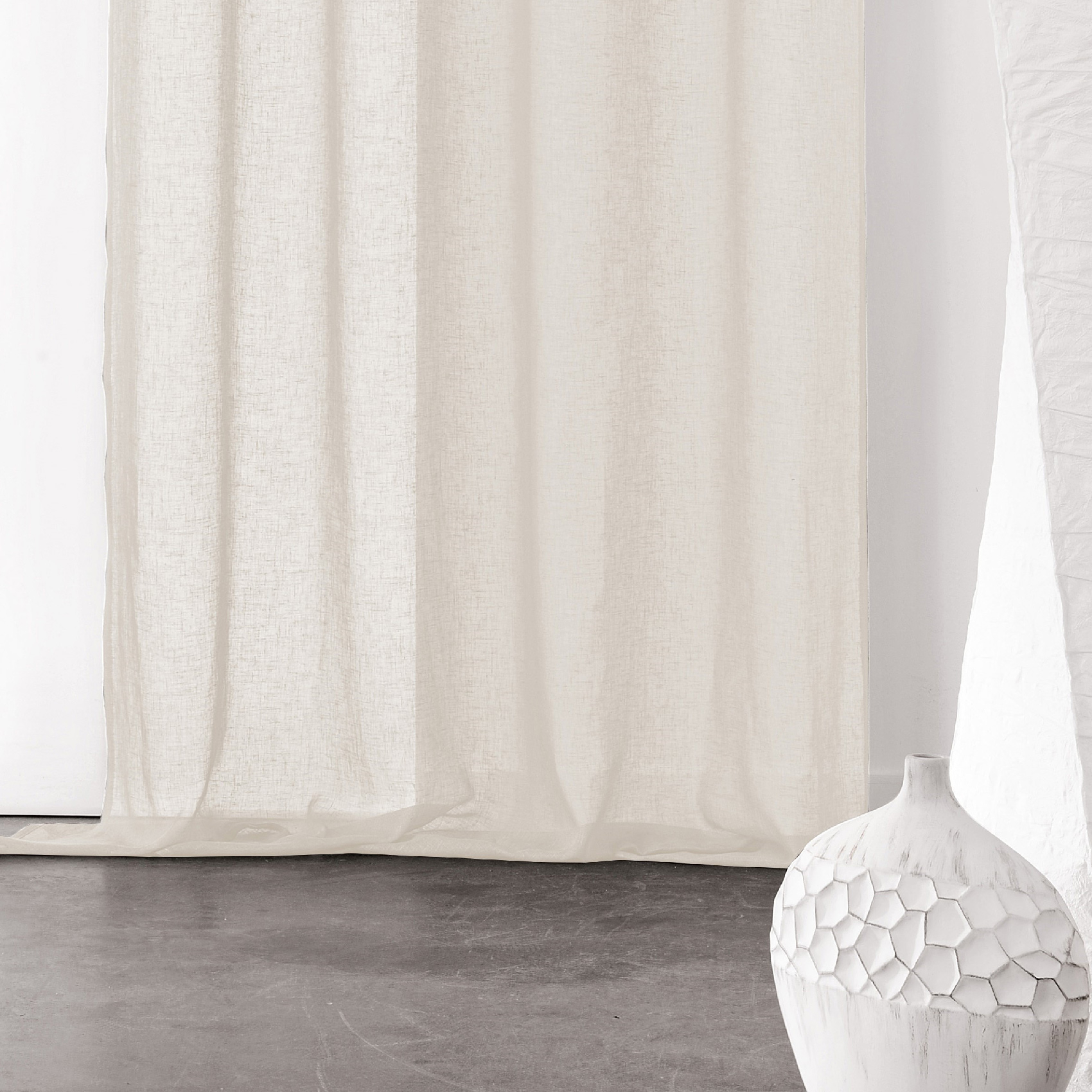 Voilage à Galon Fronceur Semi-Transparent — vue 3