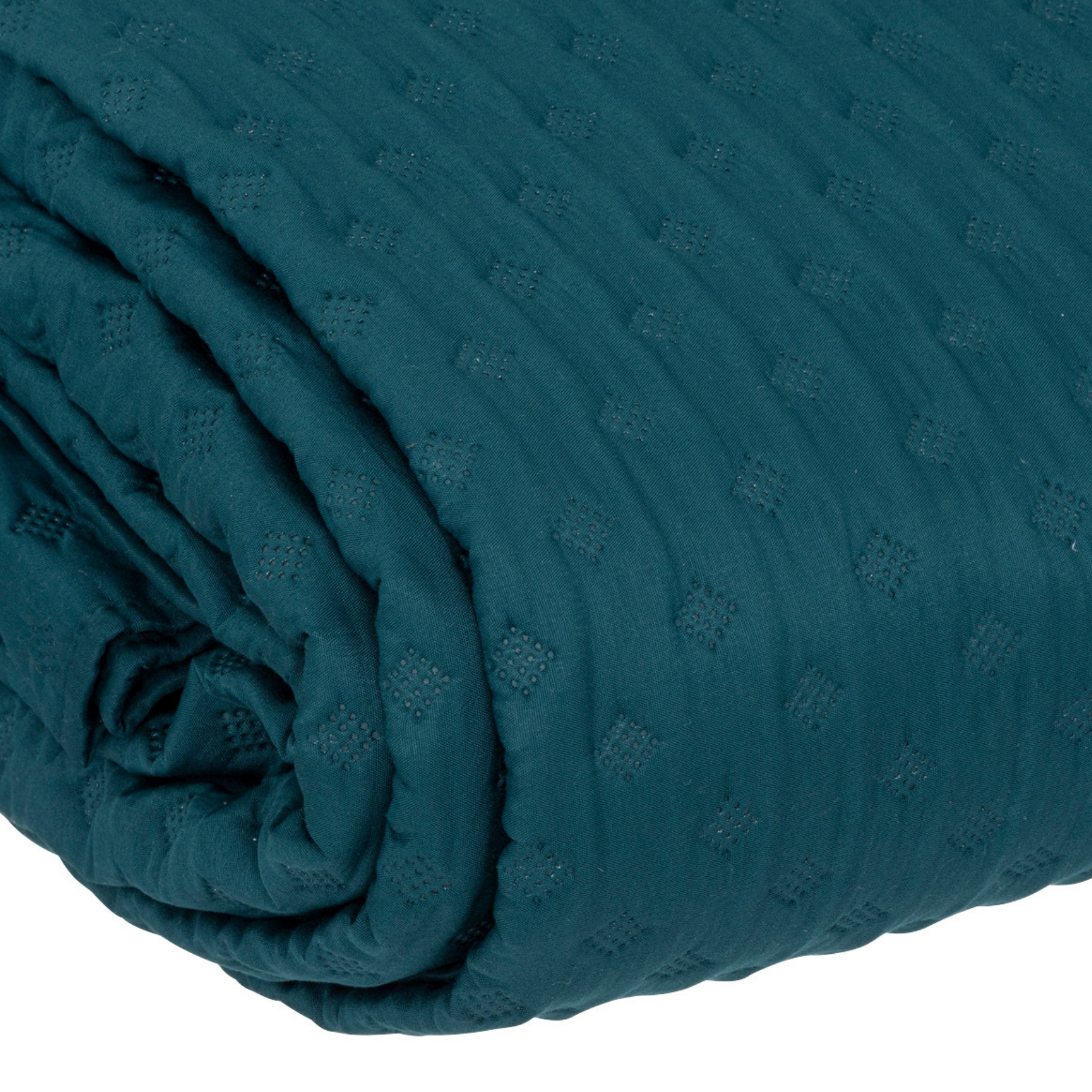 Dessus de lit à motifs ton sur ton — vue 3