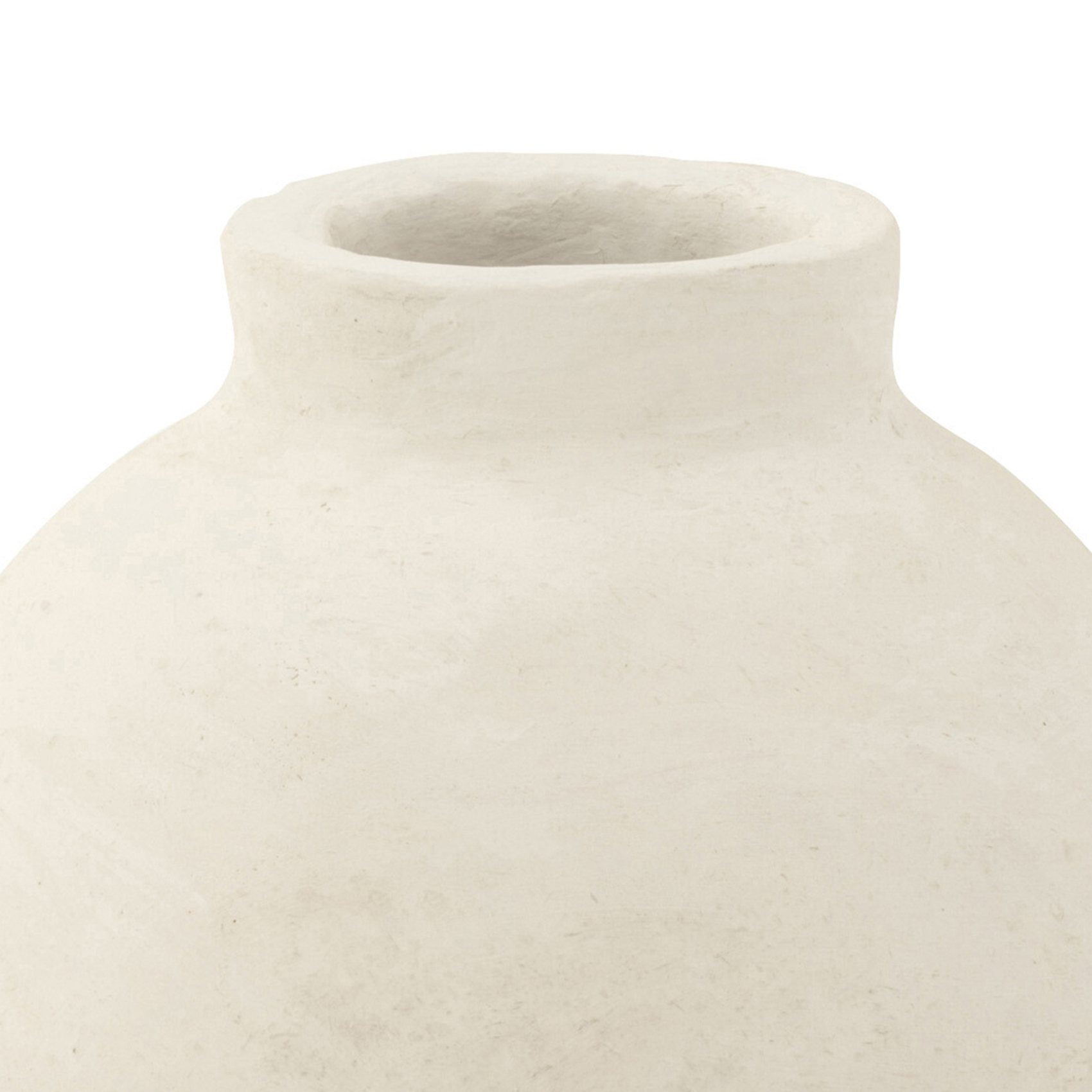 Vase décoratif rond en papier mâché — vue 3