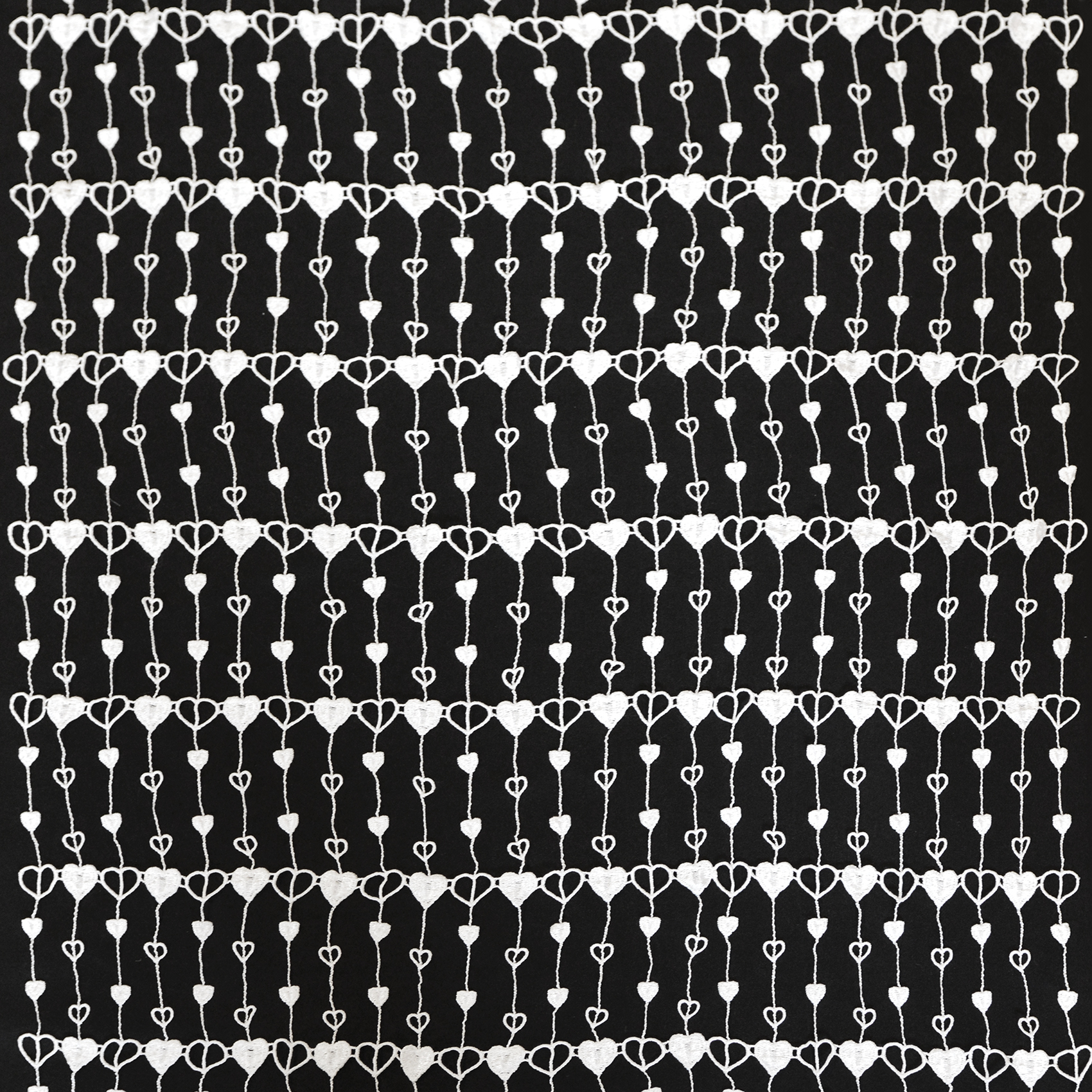 Modulable en macramé petits coeurs — vue 4