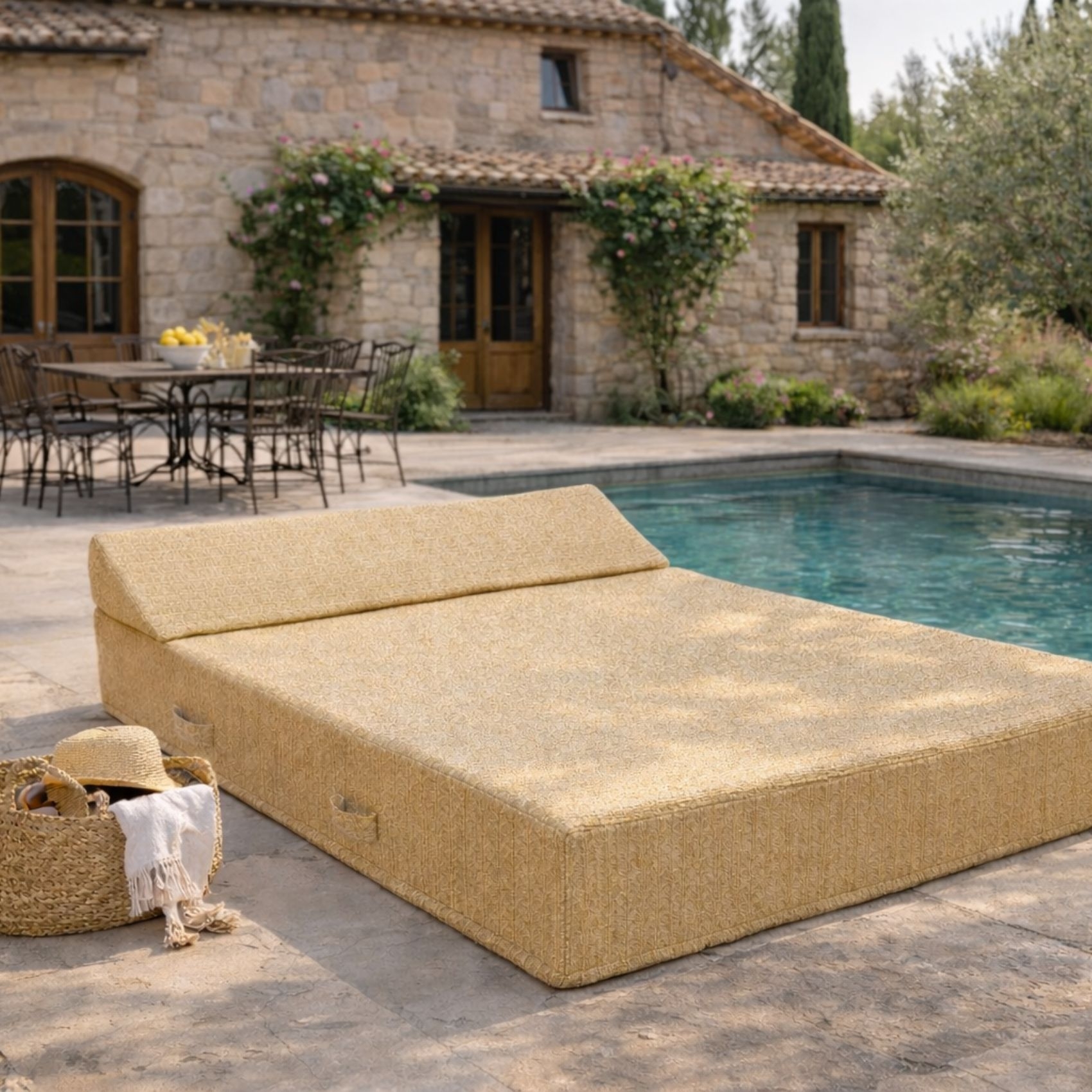 Matelas de bain de soleil XXL pour extérieur FORMENTERA — vue 6