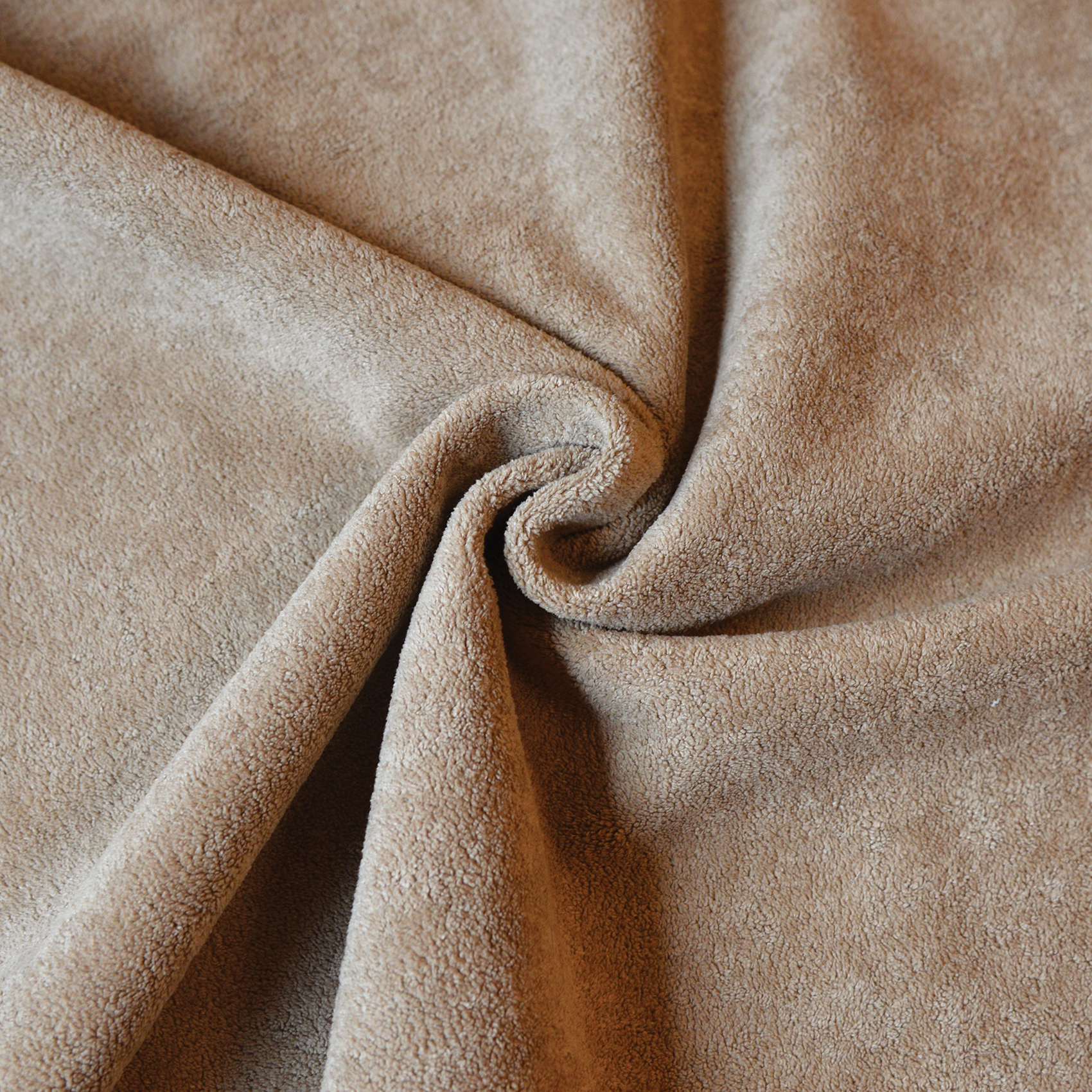 Tissu double face thermique et occultant aspect velours — vue 5