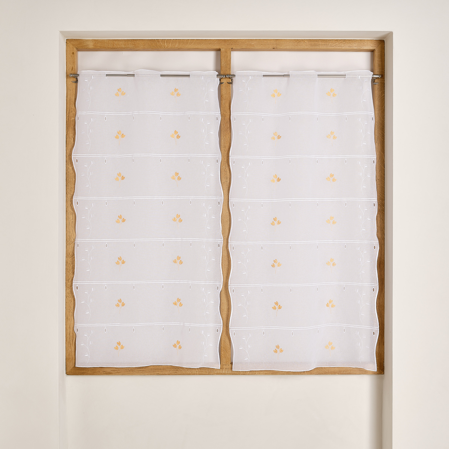 Modulable brodé à motif tulipes