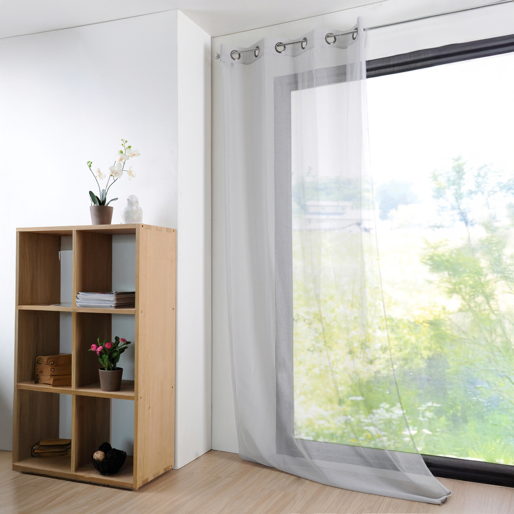 Voilage uni et léger — vue 4