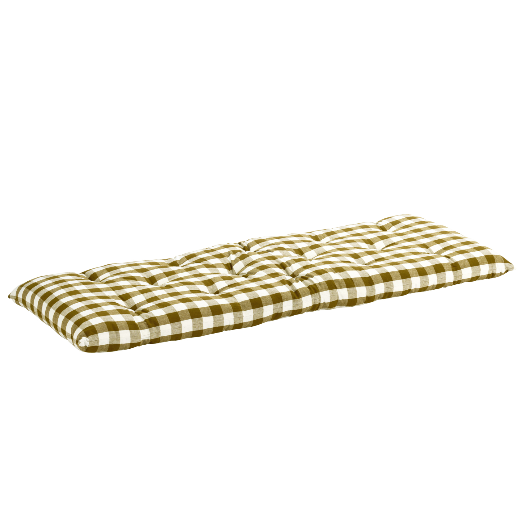 Matelas de sol 100% coton vichy MADAM STOLTZ — vue 3