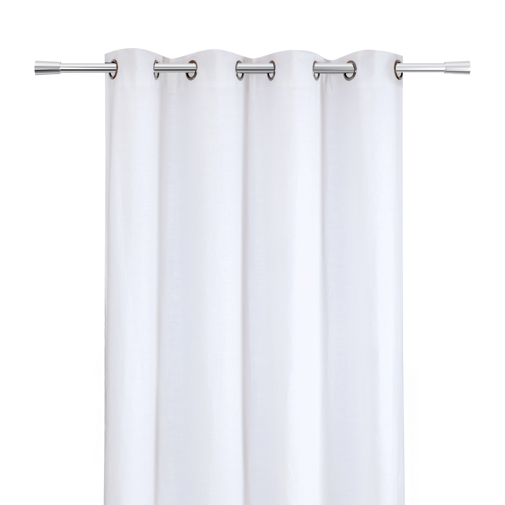 Rideau en lin à œillets — vue 3