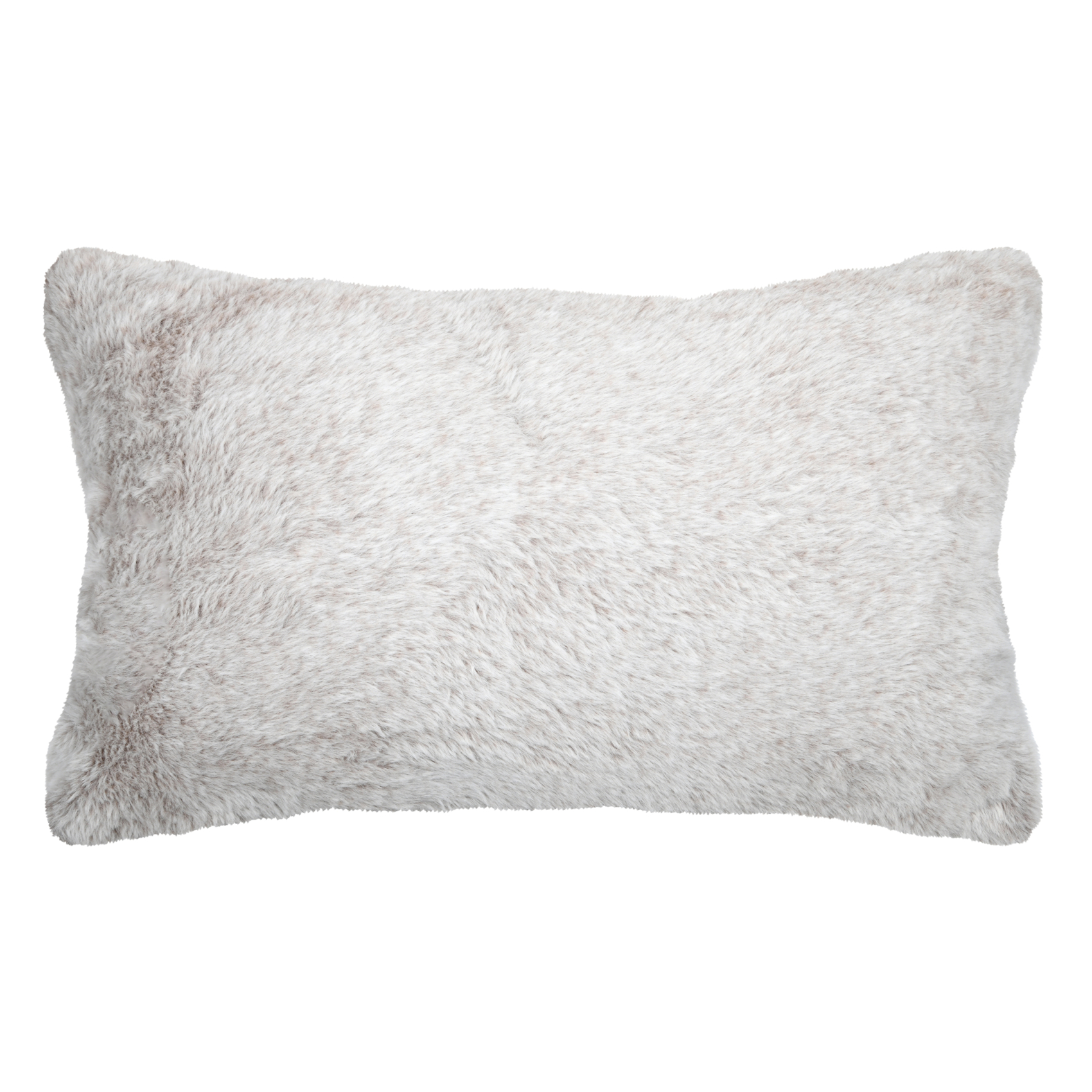 Coussin imitation fourrure brodé Cosy up — vue 6