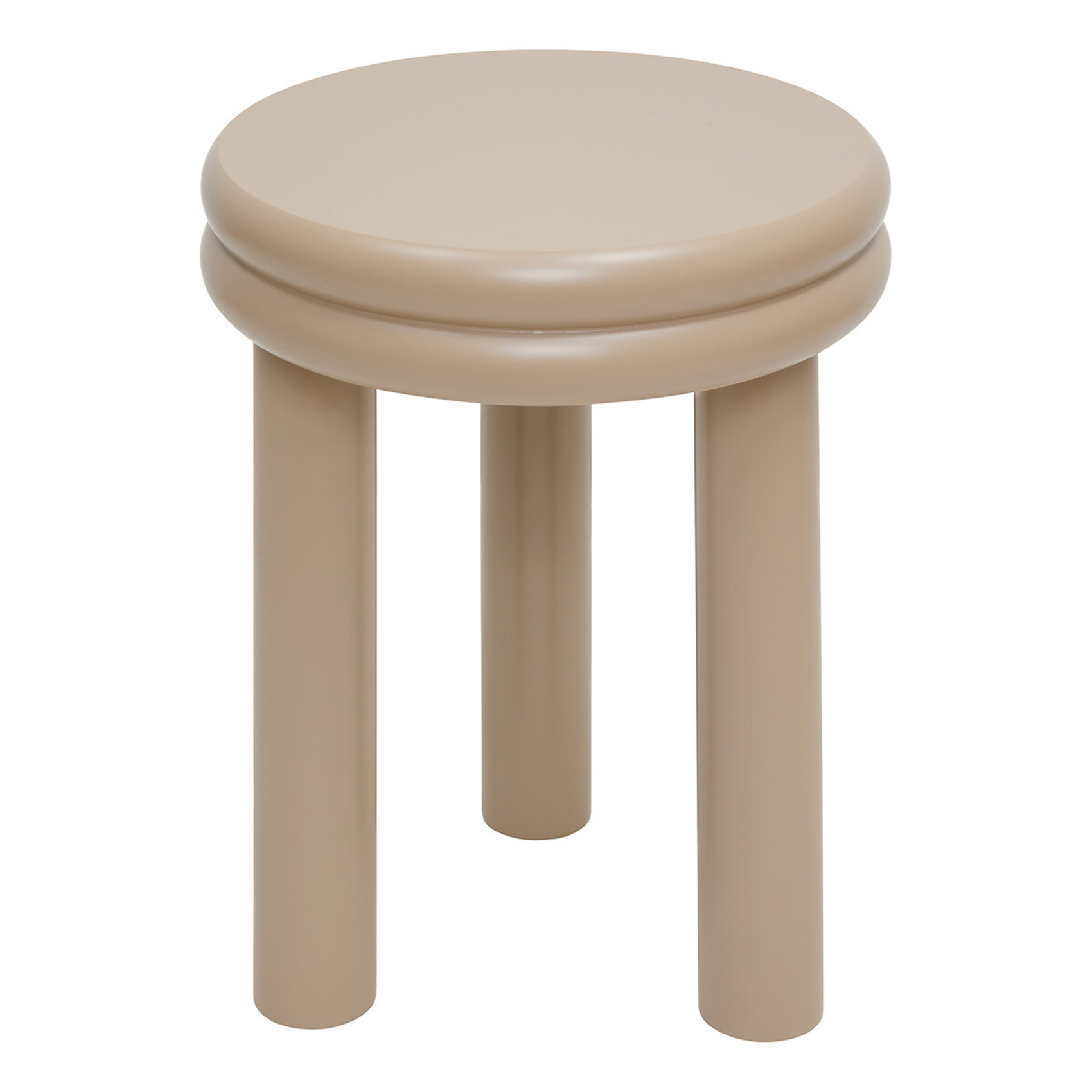 Table d’appoint ronde à trois pieds