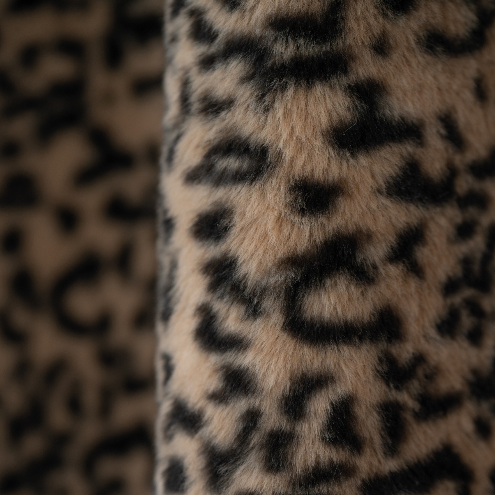 Rideau imitation fourrure léopard — vue 3