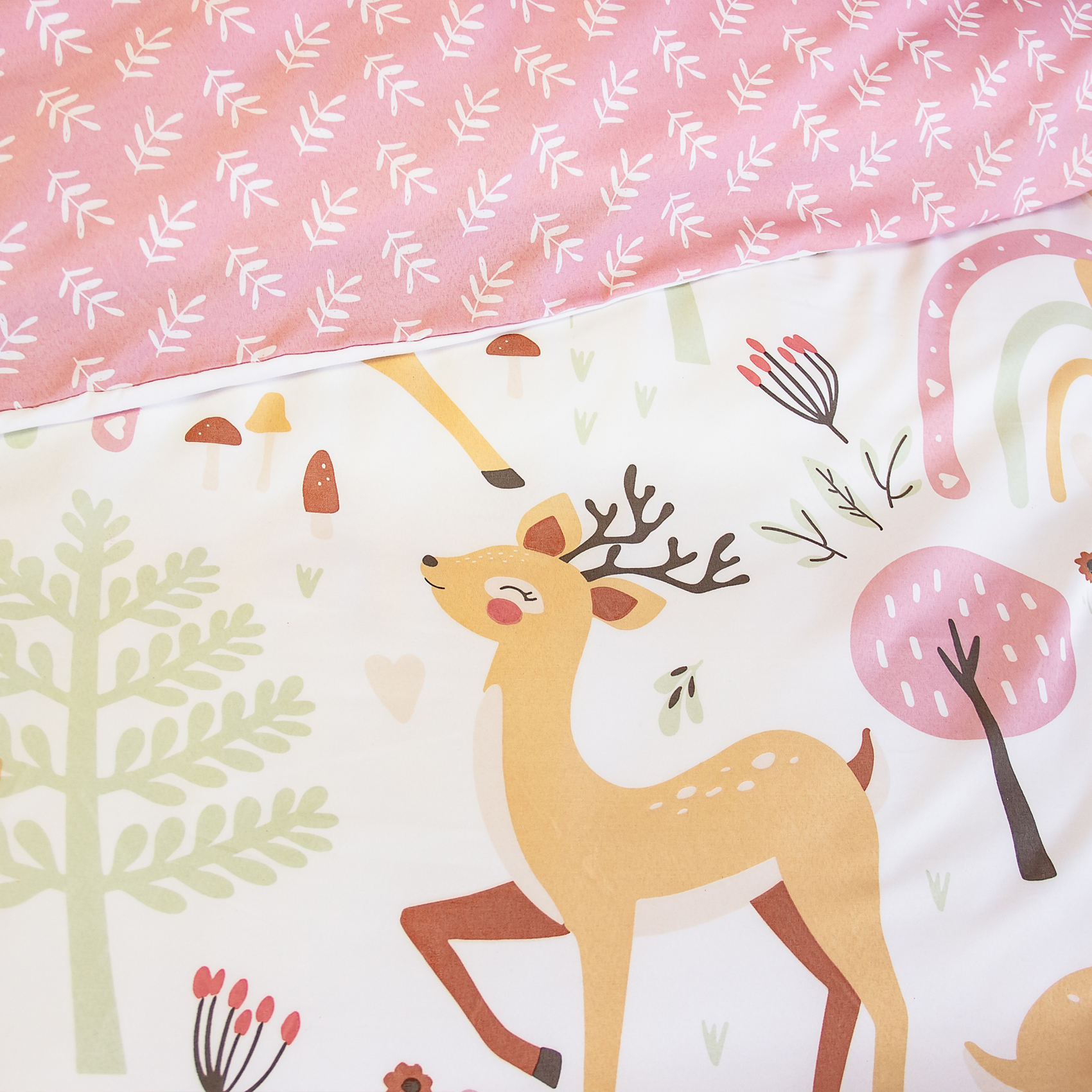 Parure de lit enfant biche forêt — vue 6