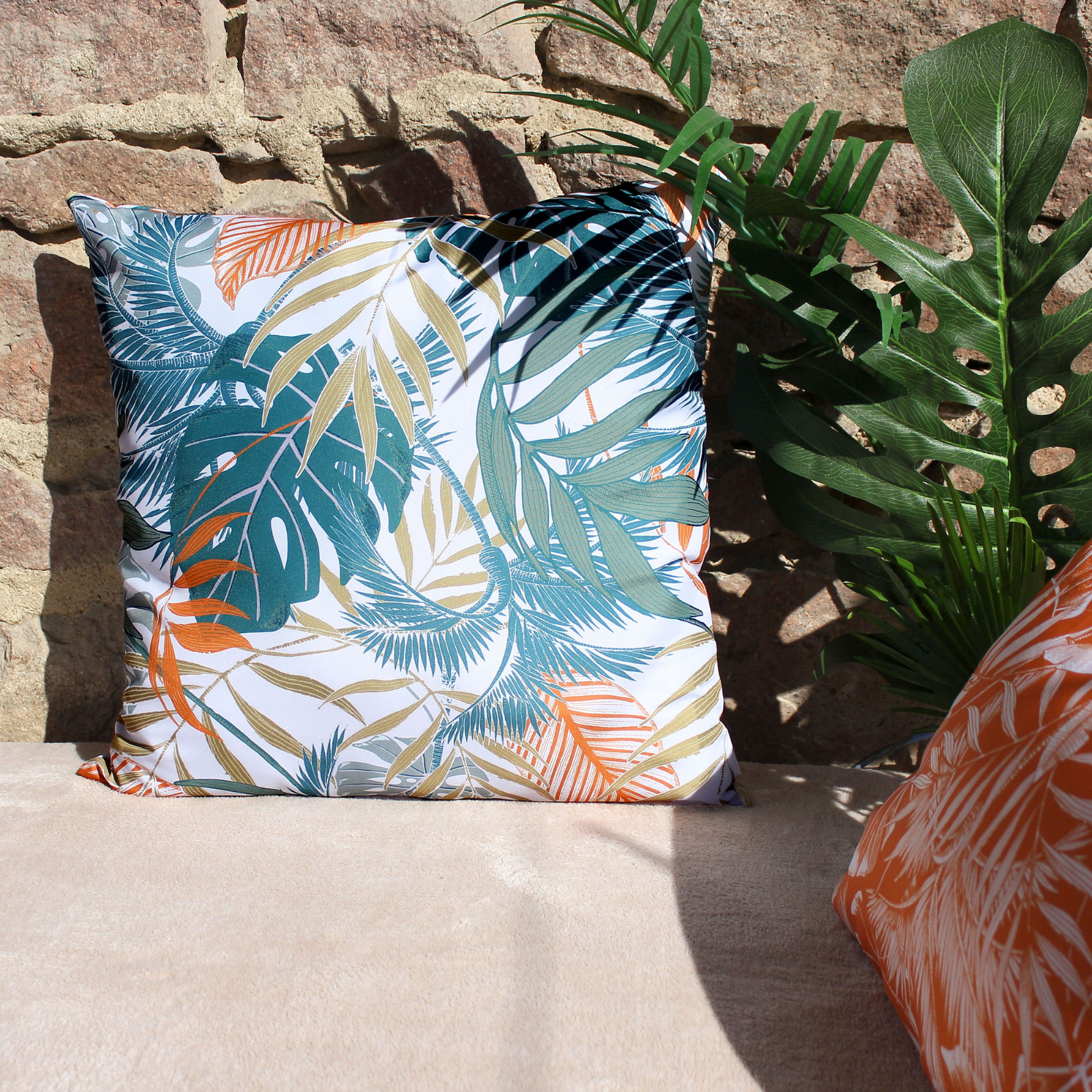 Coussin déhoussable à motifs — vue 4