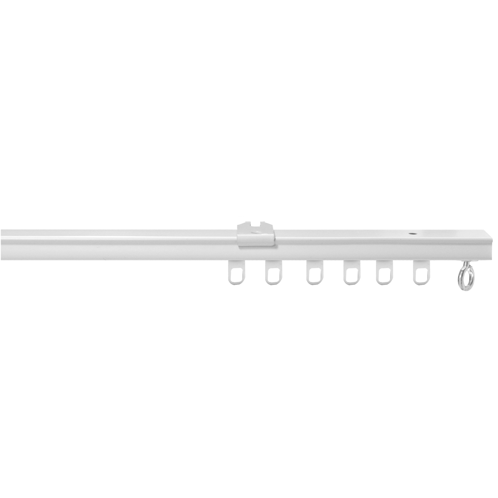 Rail à rideaux simple en métal — vue 3