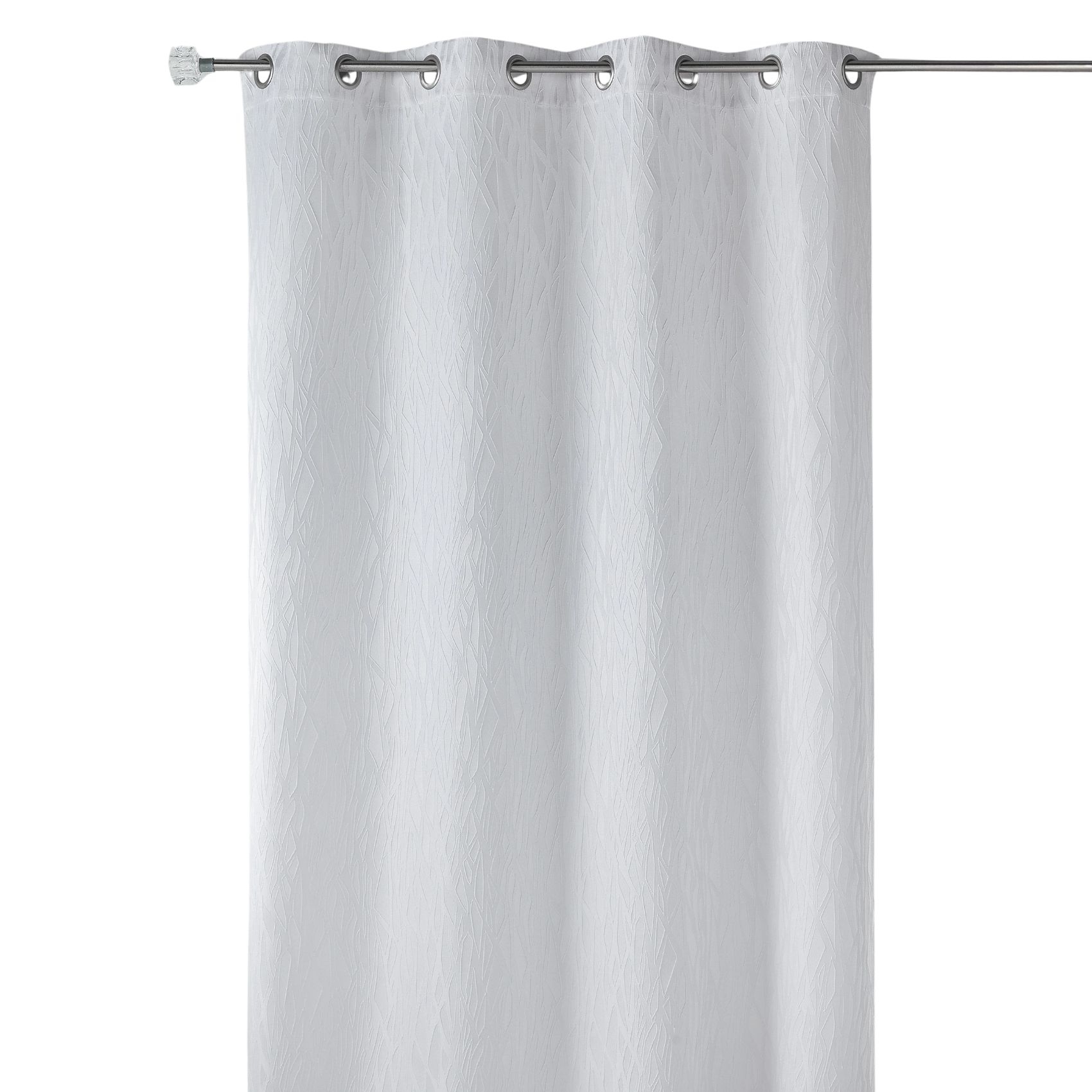 Rideau tamisant en jacquard imprimé — vue 4