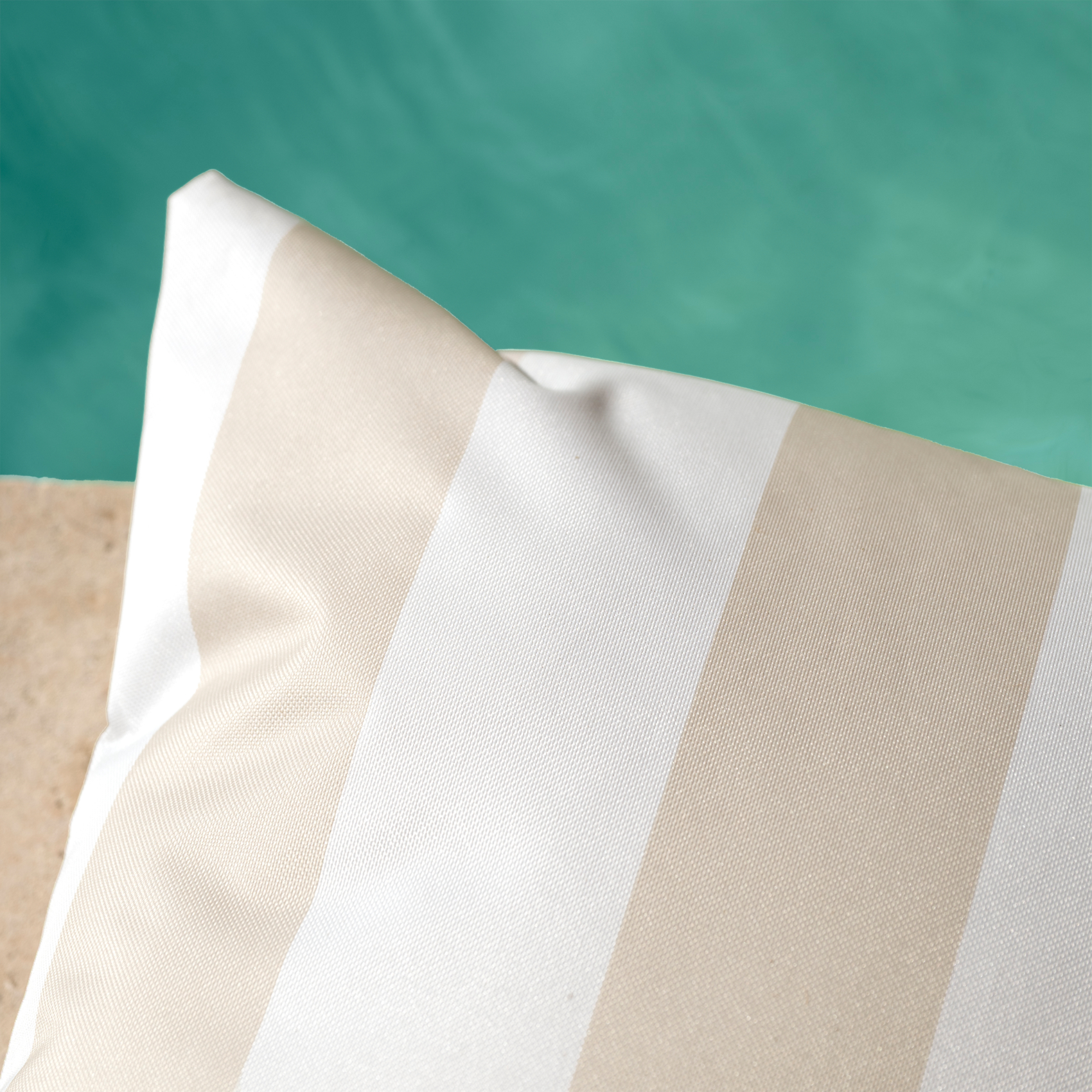 Coussin imperméable déhoussable à rayures ARCACHON — vue 6
