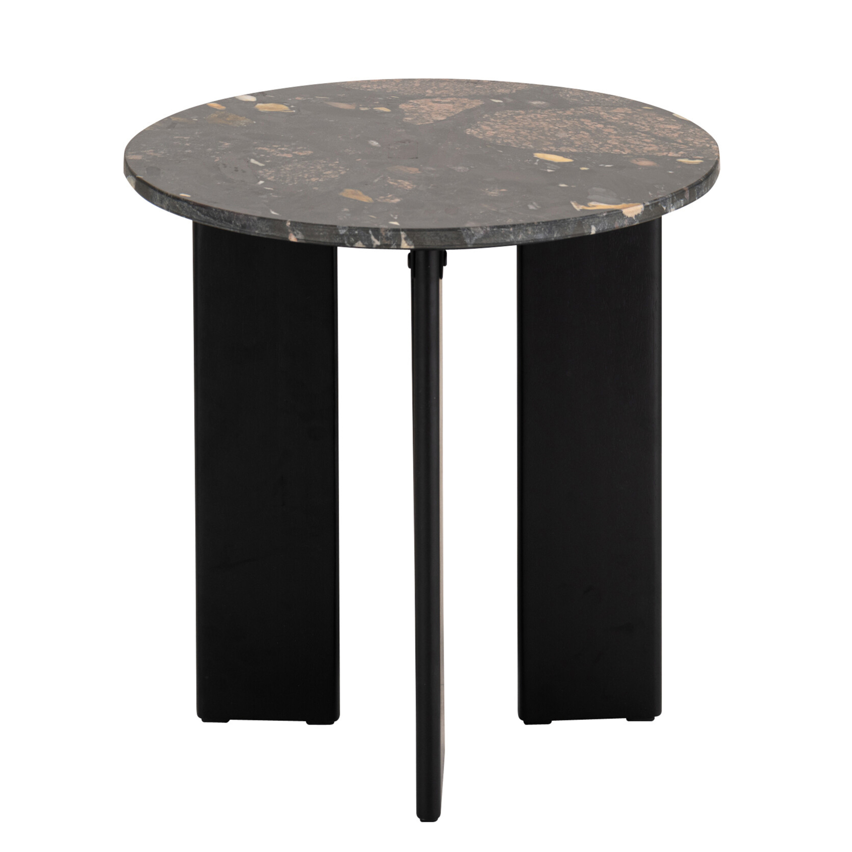 Table d’appoint ronde en pierre — vue 4