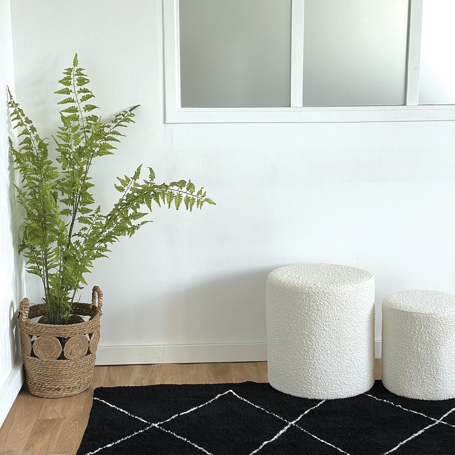 Tapis berbère à motifs graphiques — vue 4