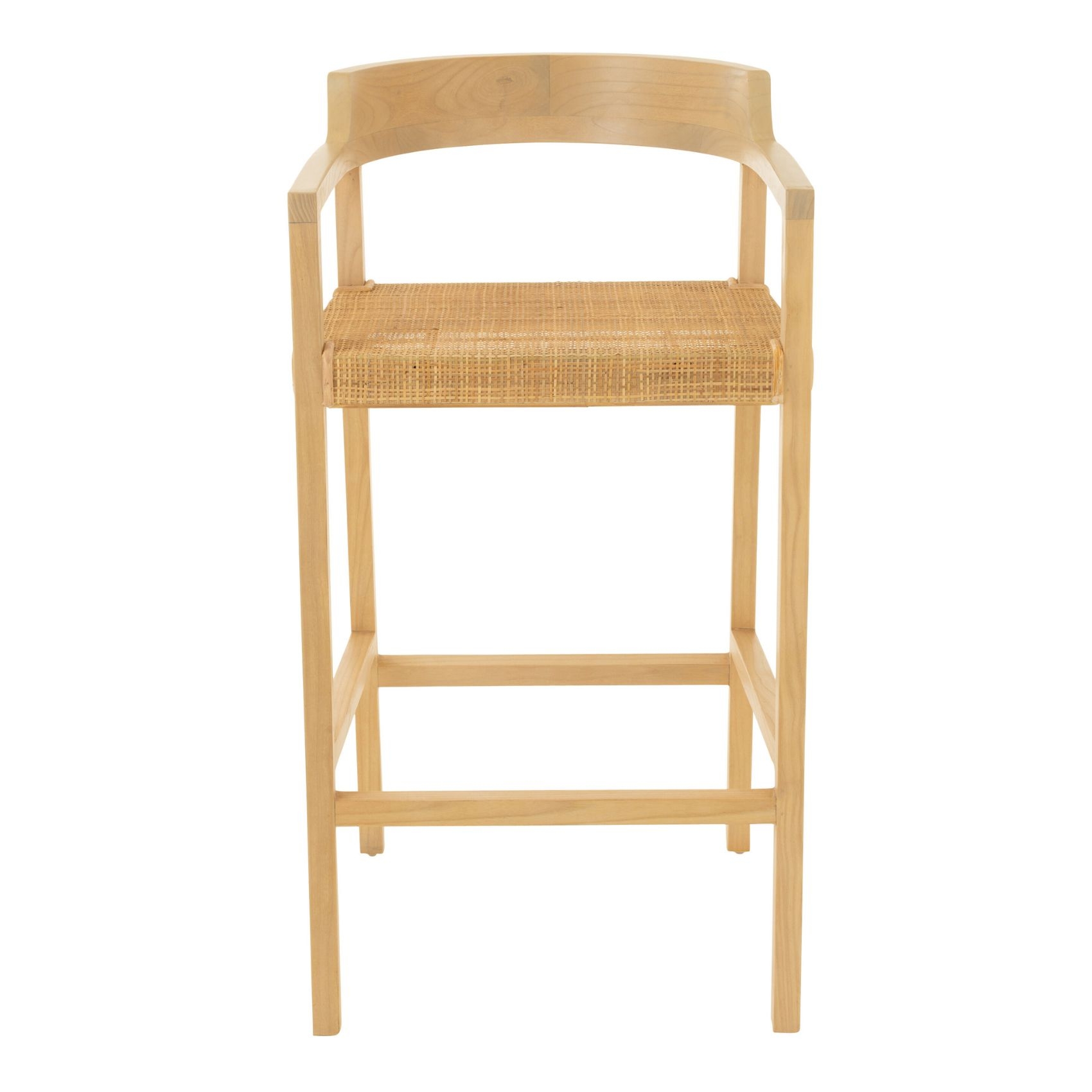 Chaise de bar en teck