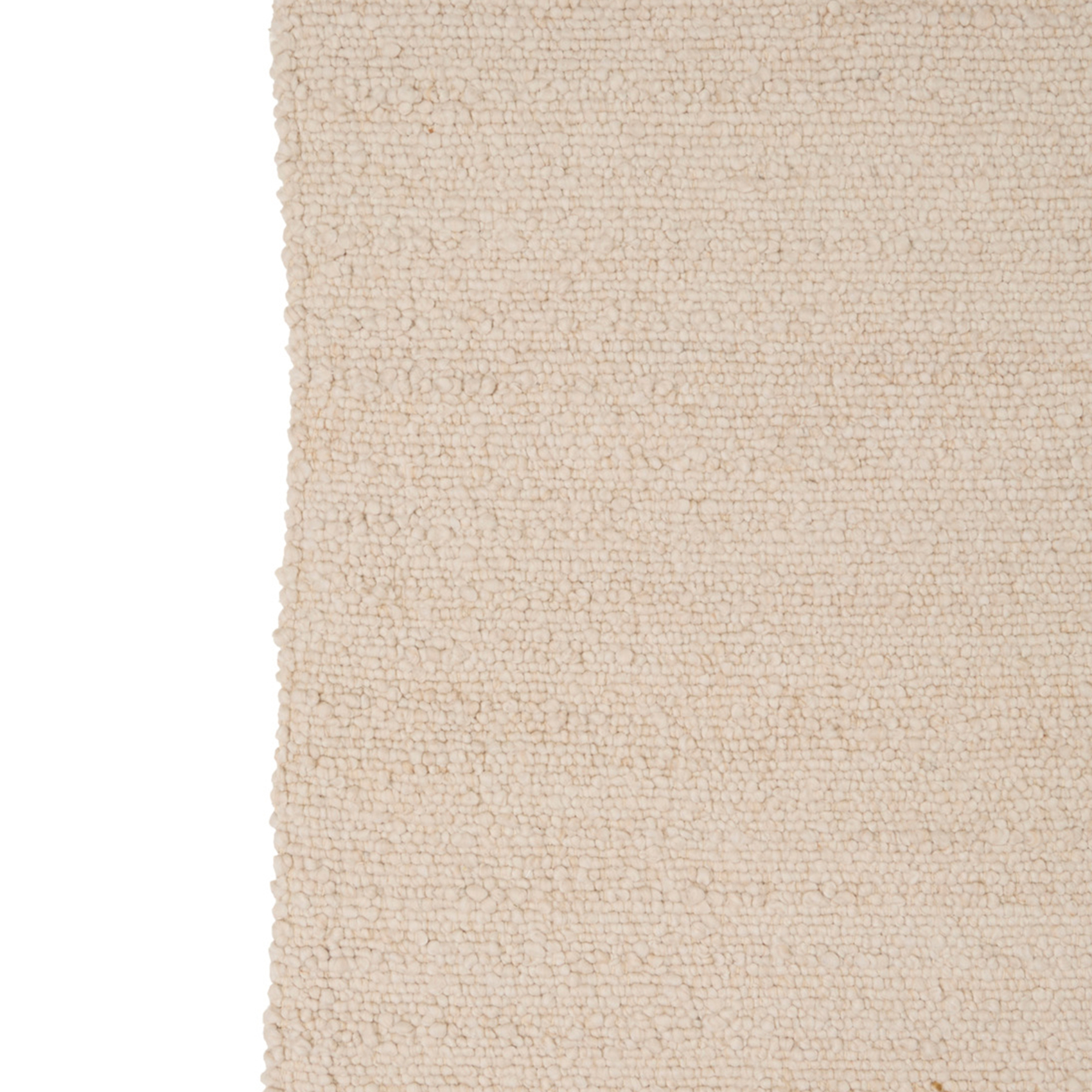 Tapis rectangulaire effet laine — vue 3