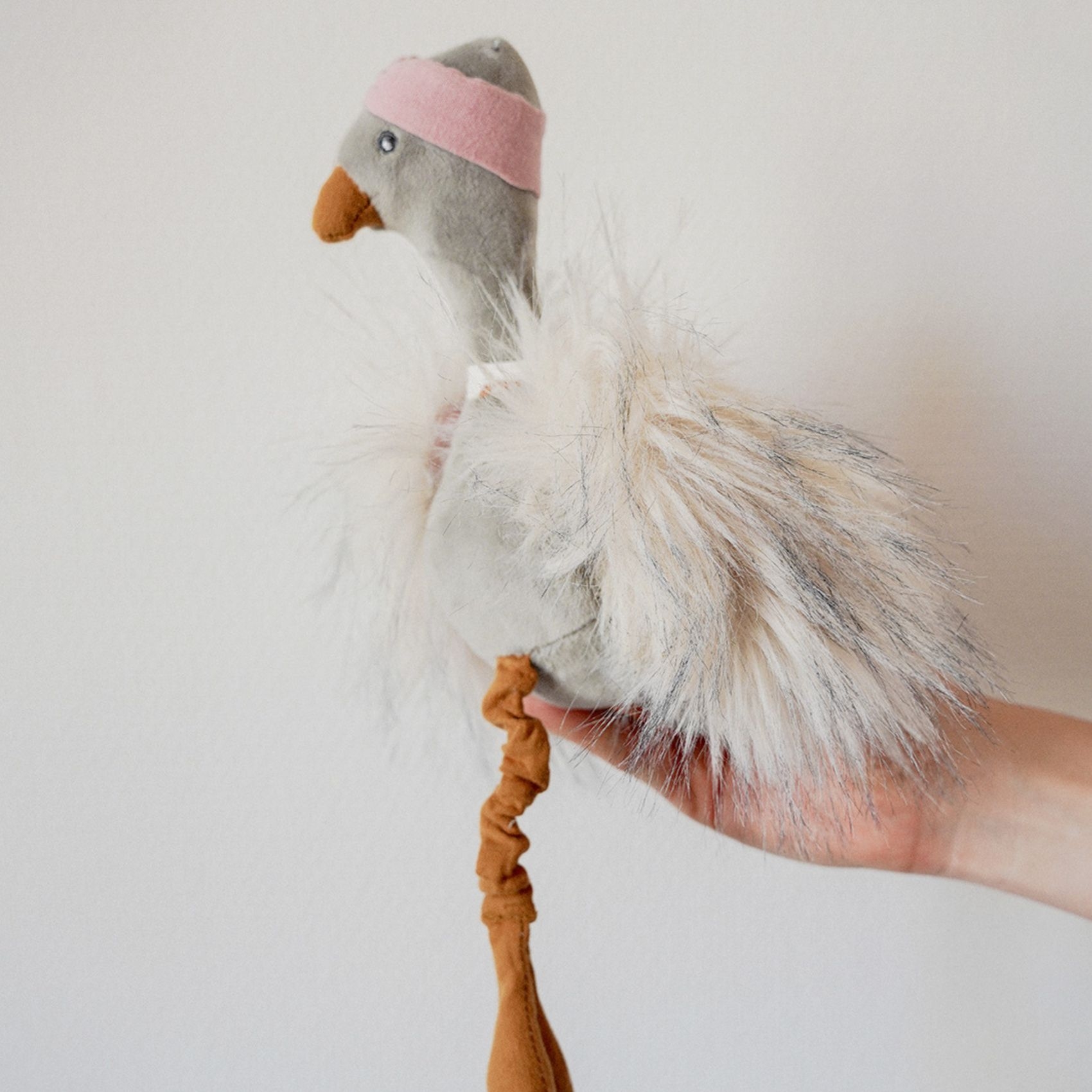 Peluche musique bébé Zélie l'oie — vue 3