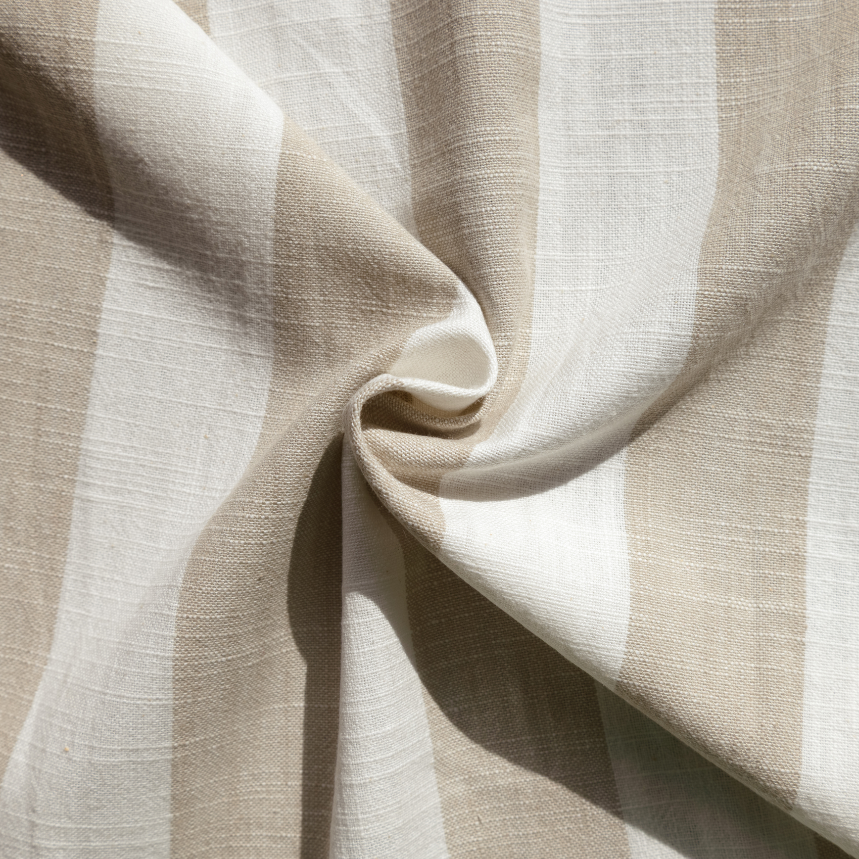 Housse de coussin recto-verso 100% coton rayures et vichy LOURMARIN — vue 5