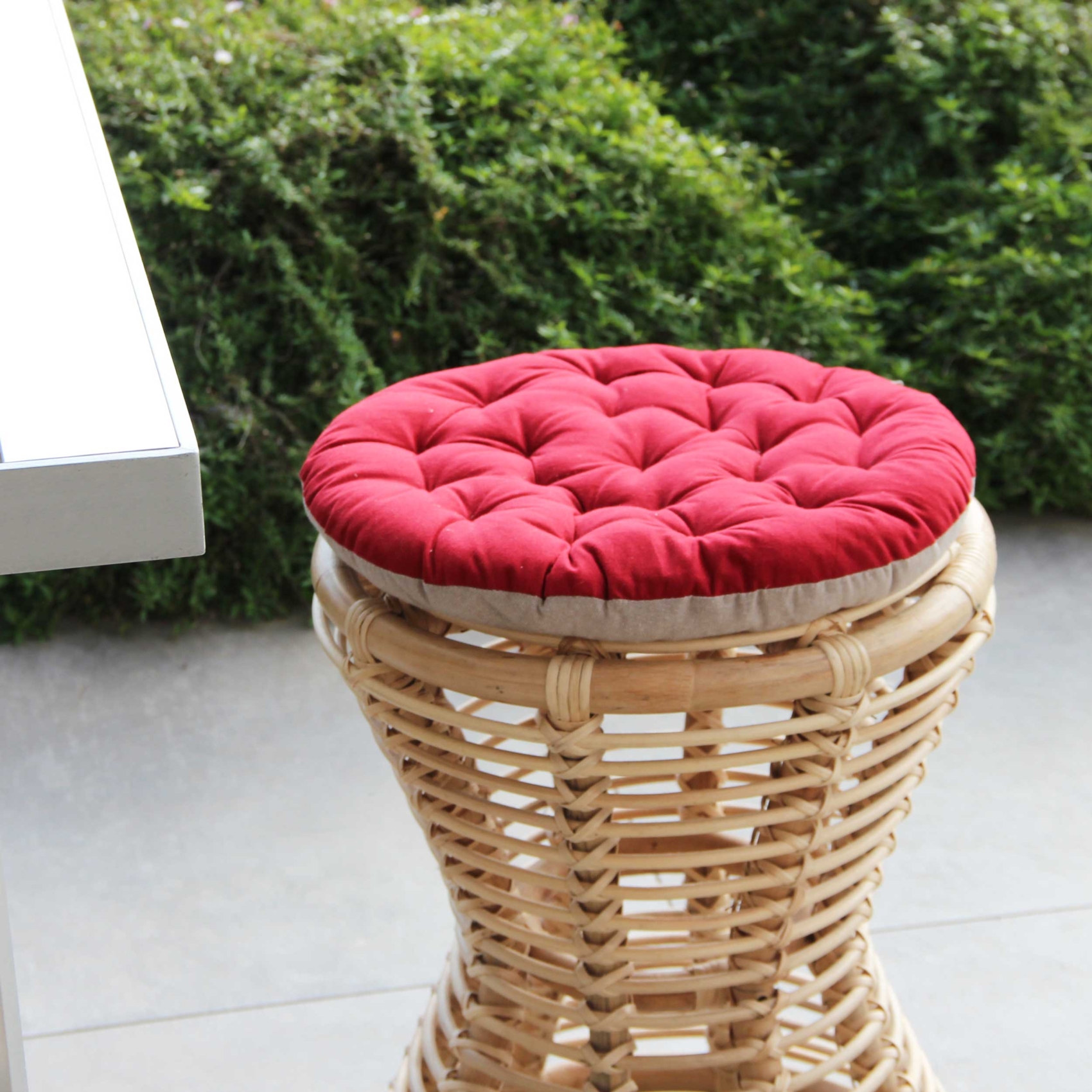 Galette de chaise ronde matelassée VALAYANS — vue 6