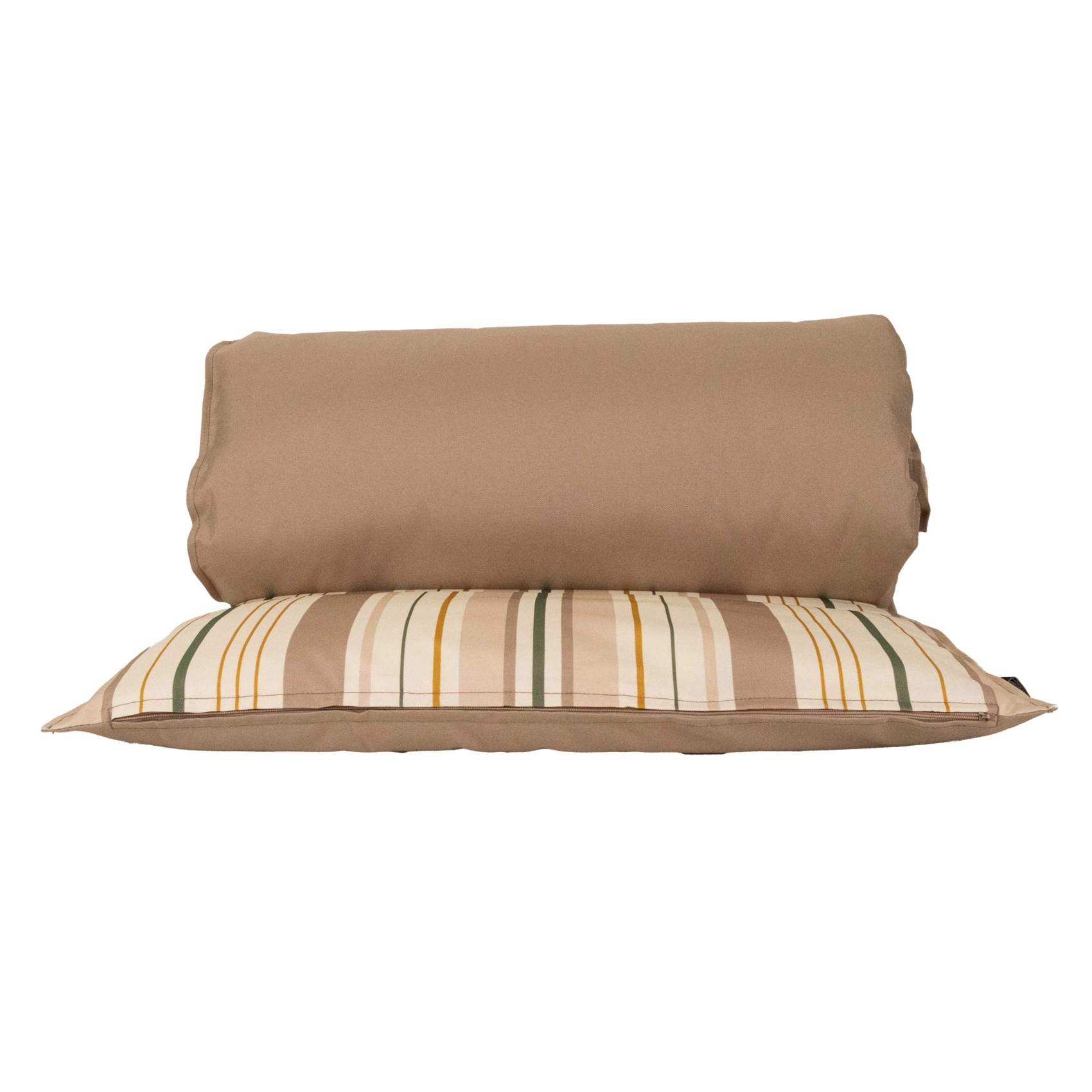 Matelas bain de soleil extérieur rayé