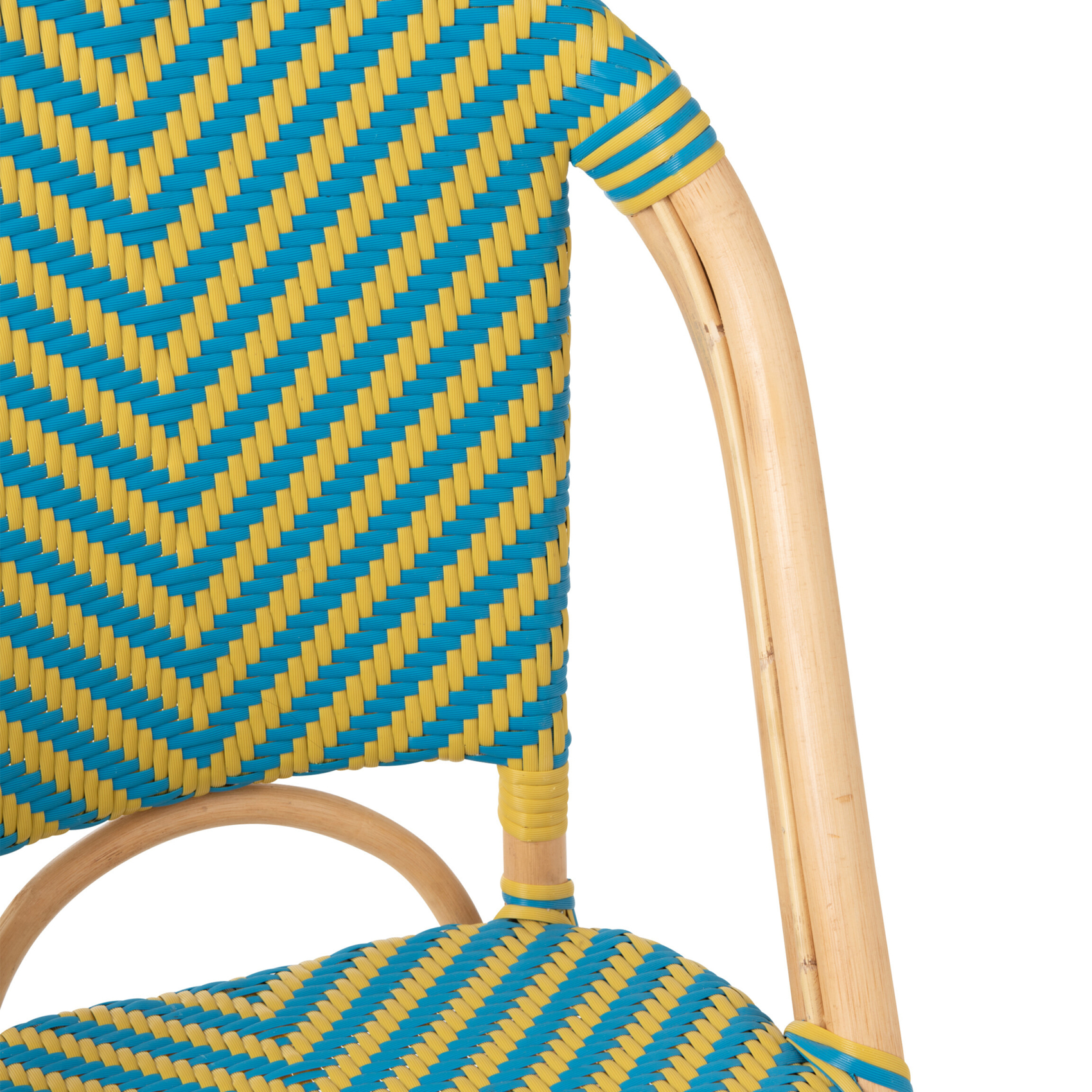 Chaise de jardin en rotin tressé — vue 5