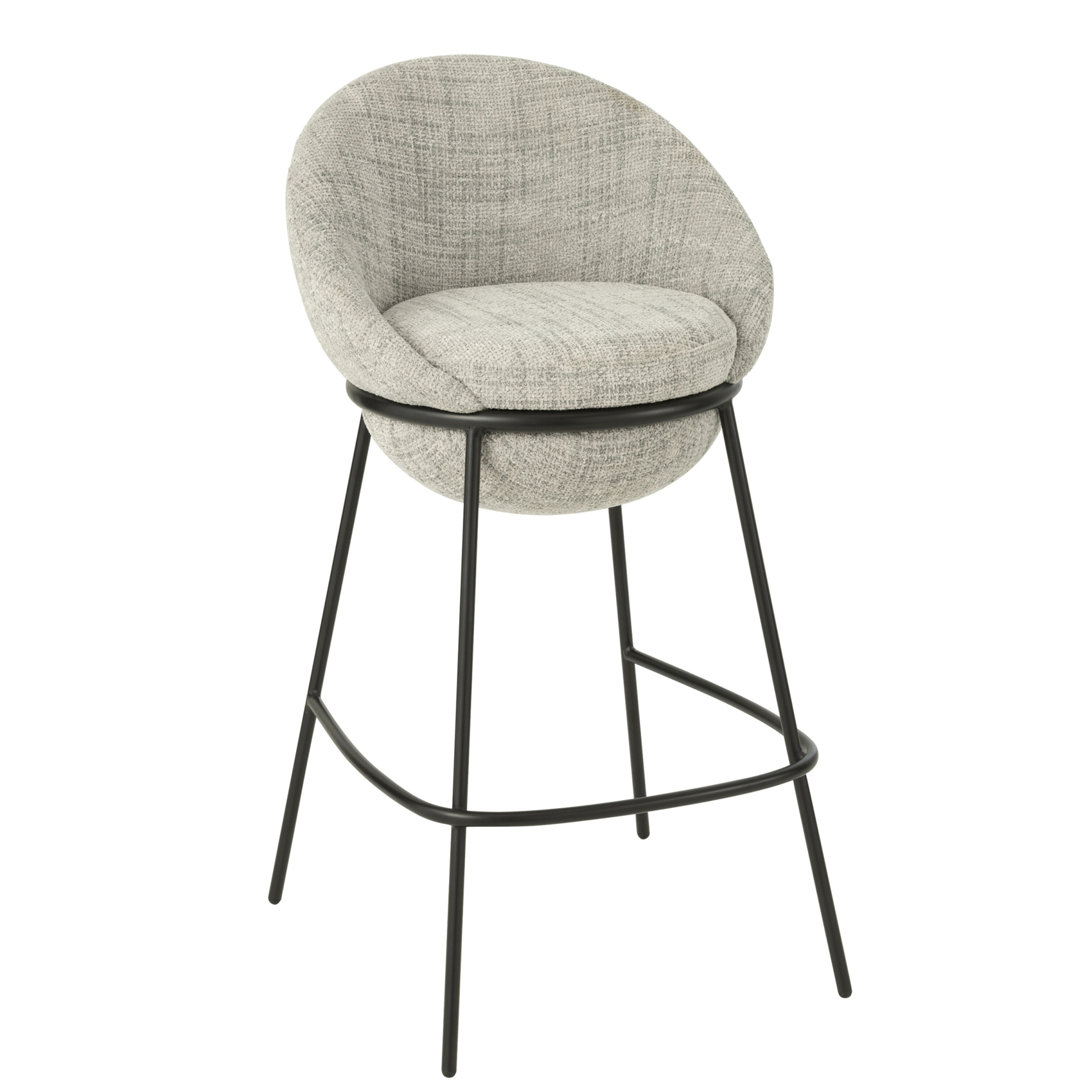 Tabouret de bar design contemporain en métal — vue 5