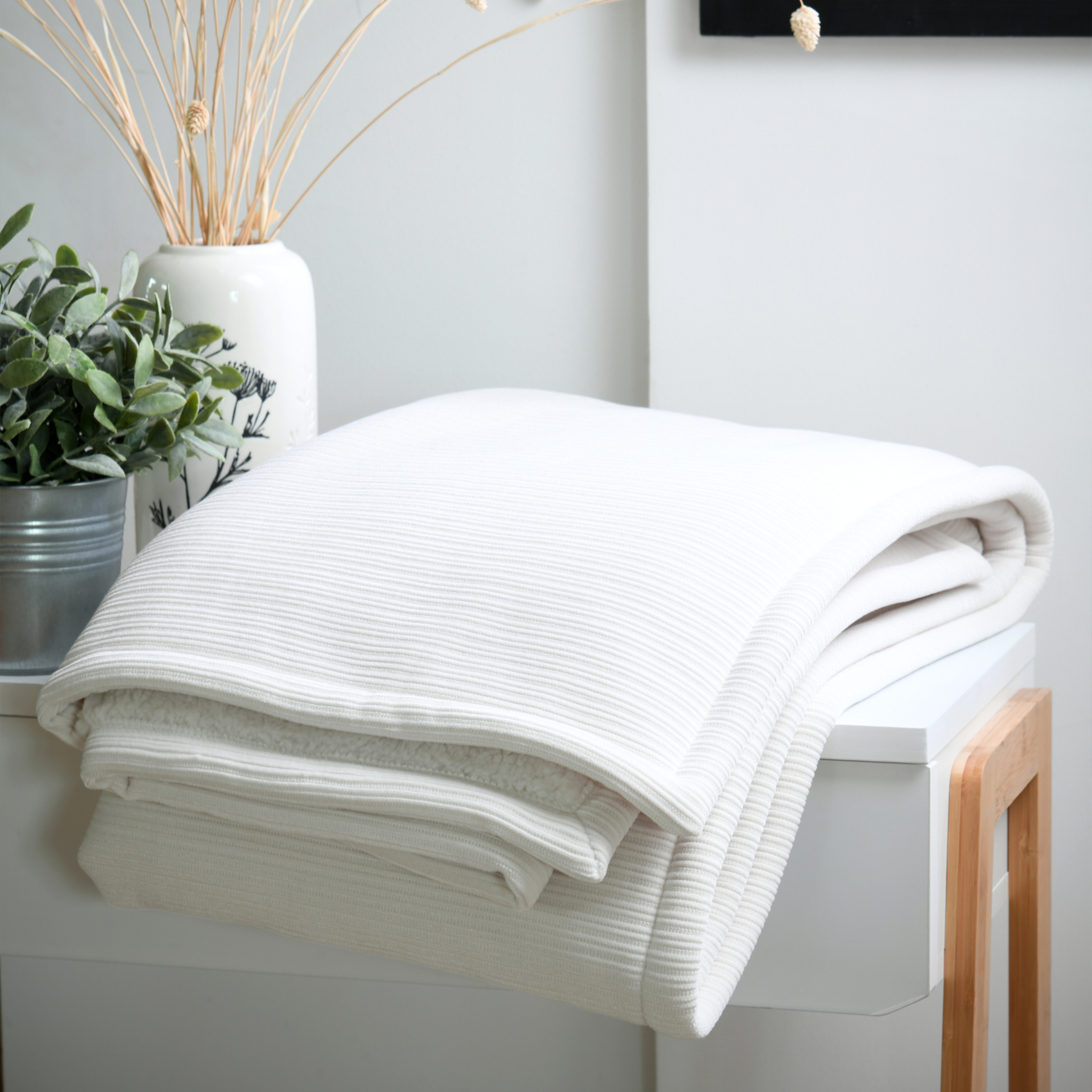 Plaid côtelé ultra doux — vue 3