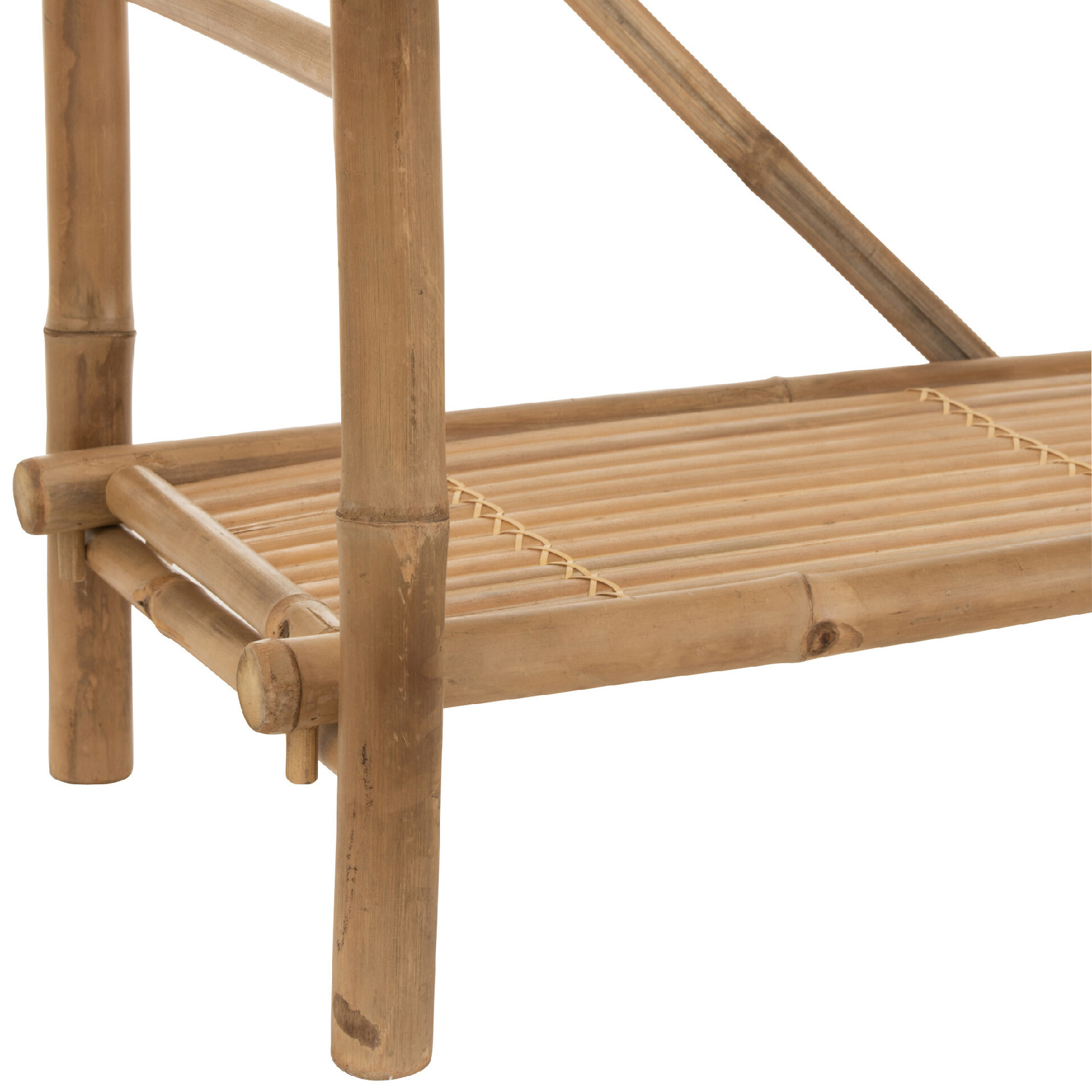 Etagère 5 planches en bambou naturel — vue 4