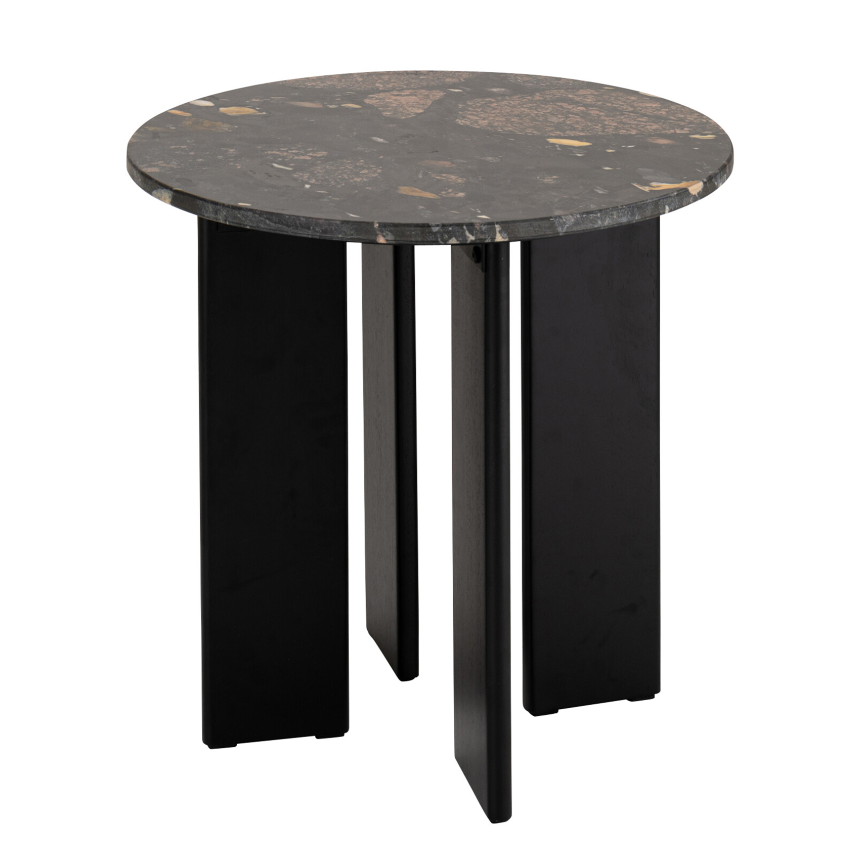 Table d’appoint ronde en pierre