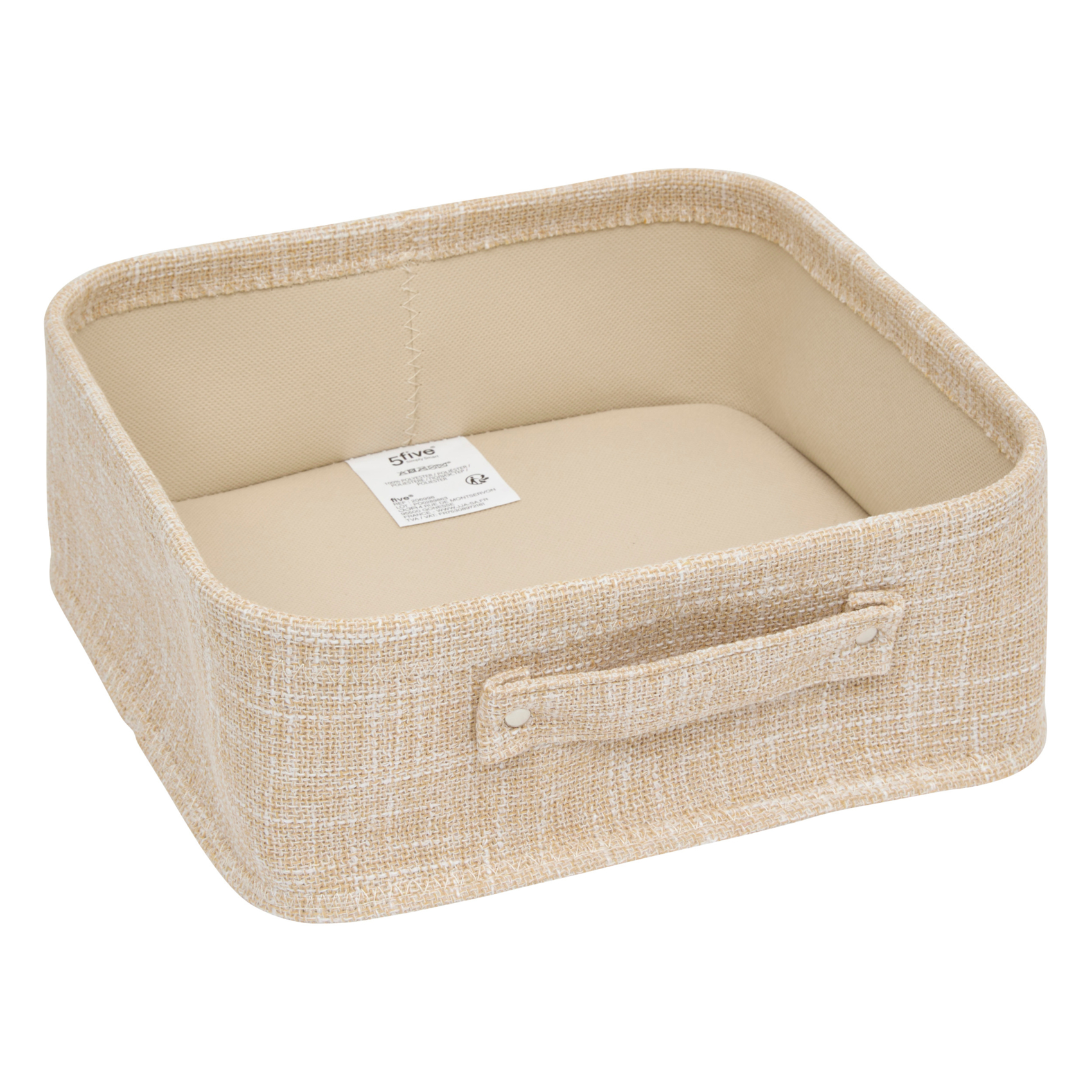 Lot de 4 paniers de rangement avec effet tissé — vue 4