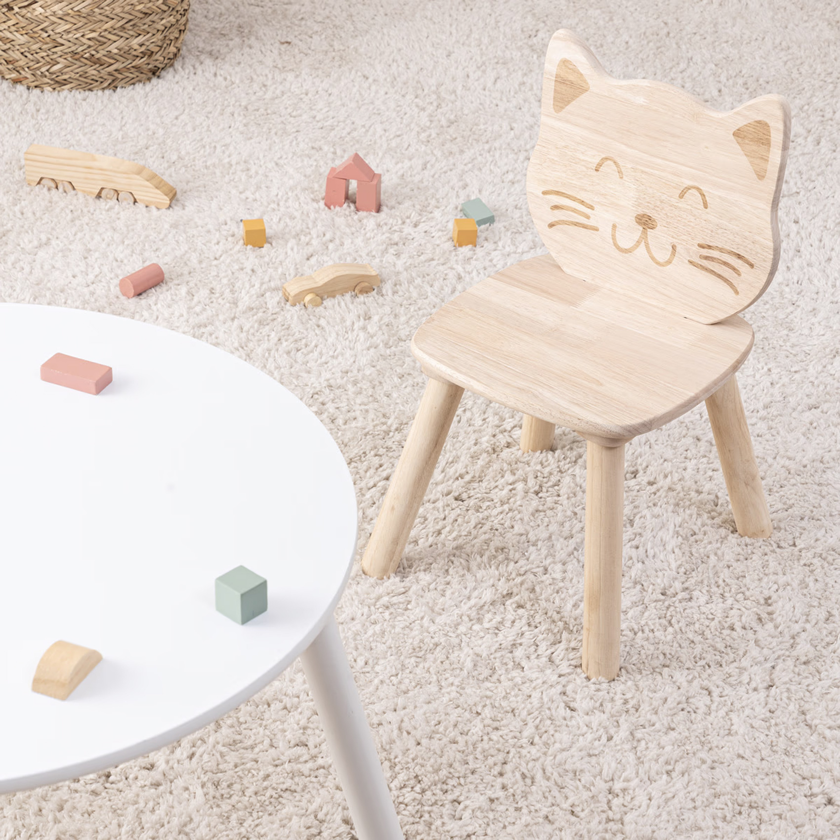Chaise enfant chat — vue 4