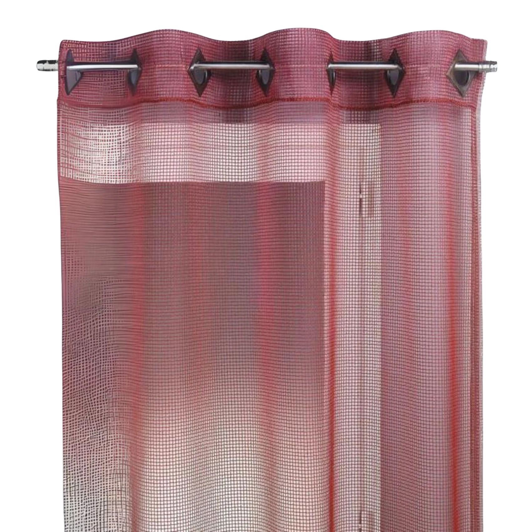 Voilage Filet uni à œillets carrés — vue 3