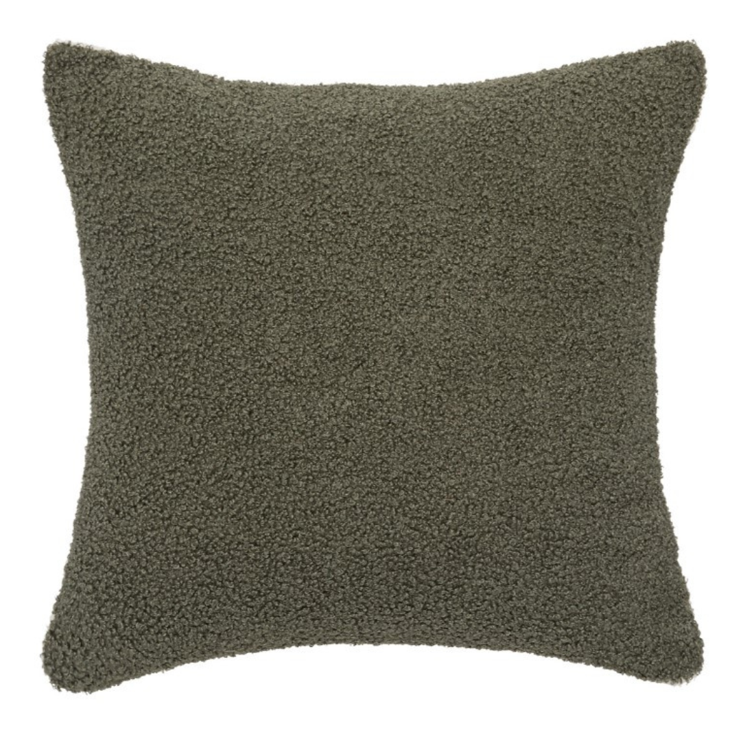 Coussin à bouclettes format carré