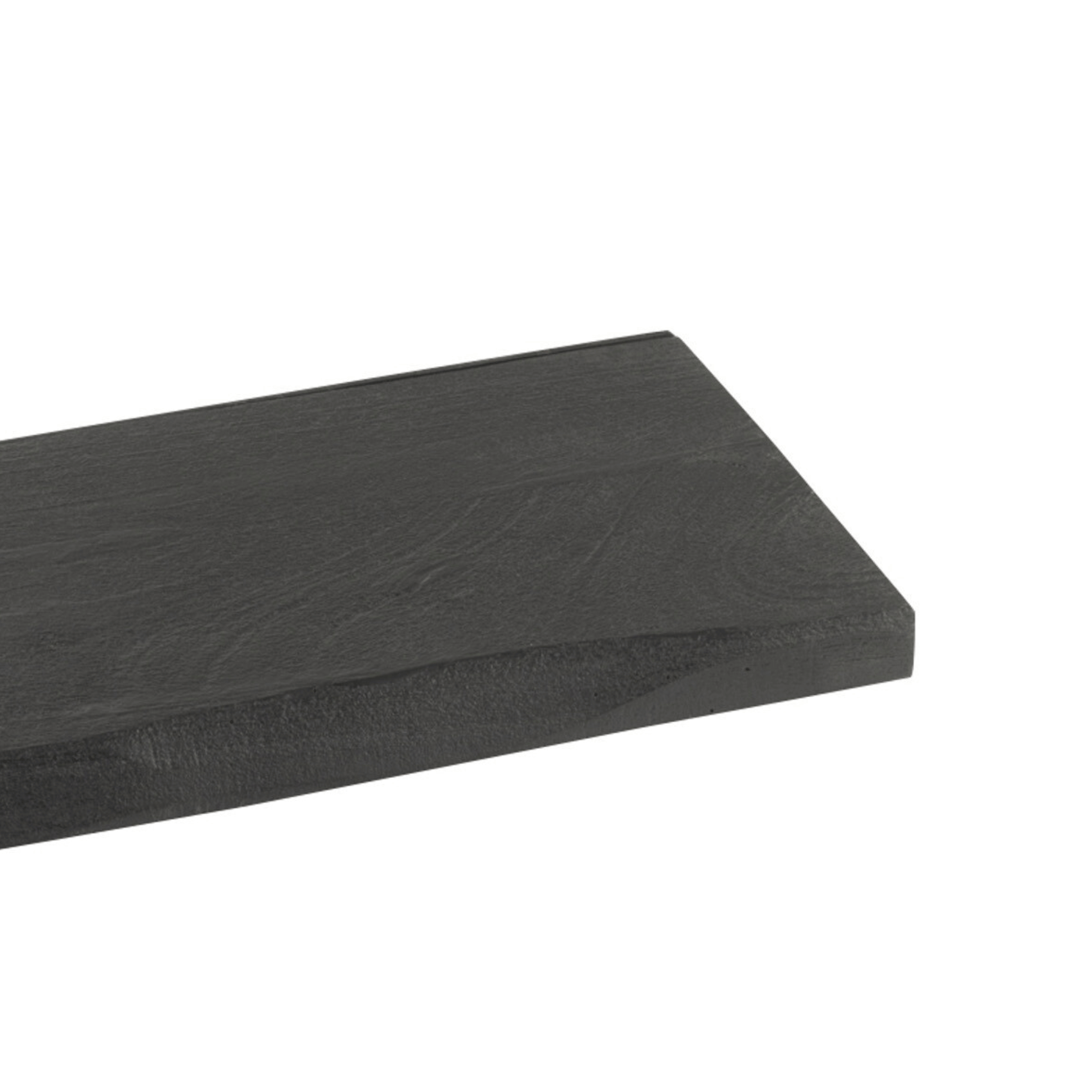 Etagère murale en acacia avec support fixation — vue 3