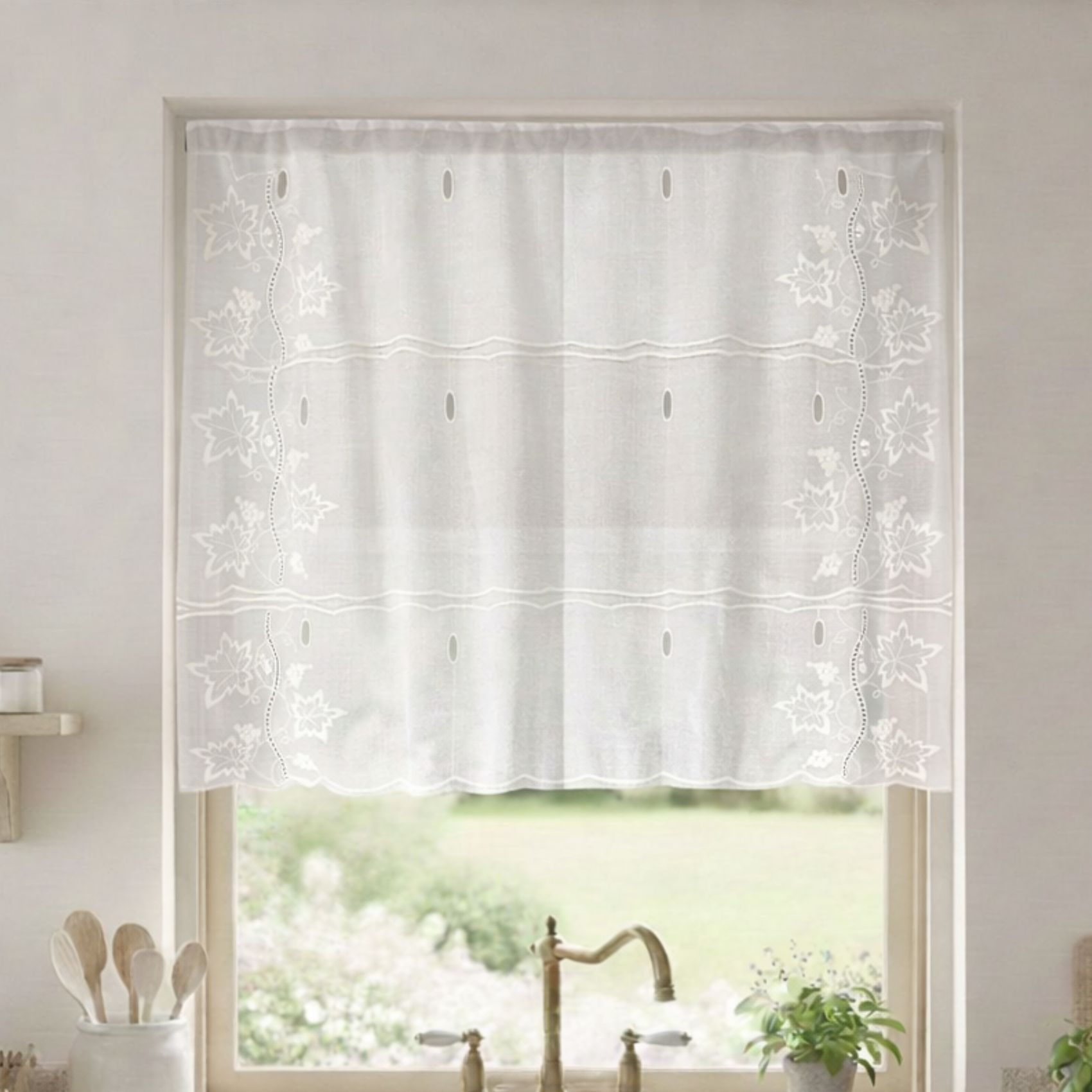 Modulable en étamine fibre brodée — vue 4