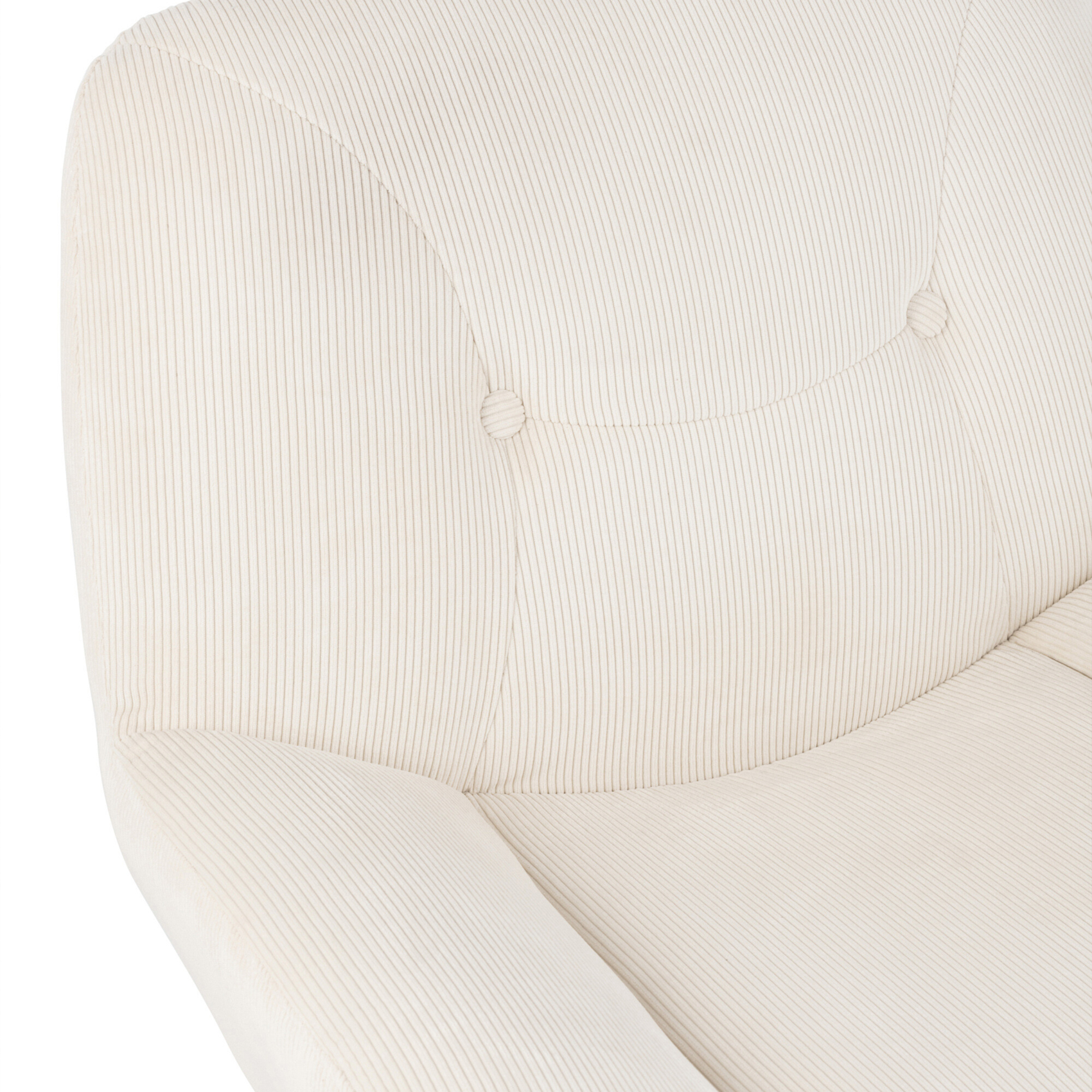 Chaise lounge effet velours texturé — vue 6