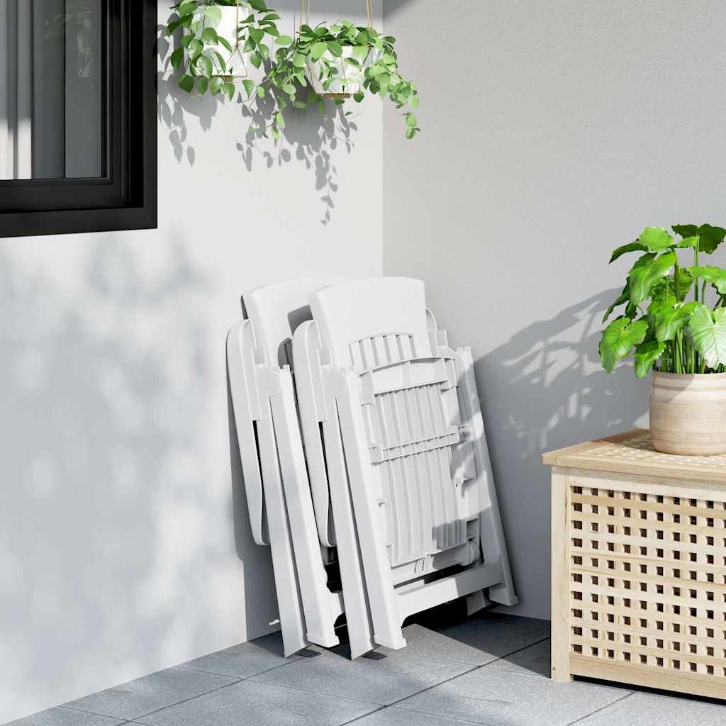 Lot de 2 chaises de jardin inclinables pliantes — vue 6