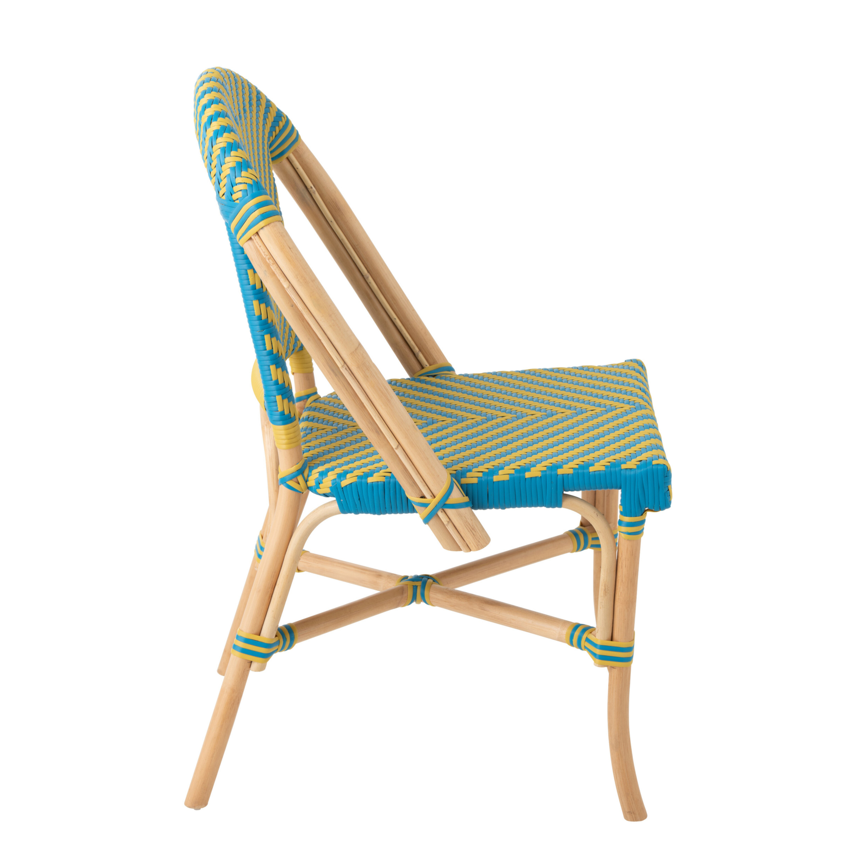 Chaise de jardin en rotin tressé — vue 3