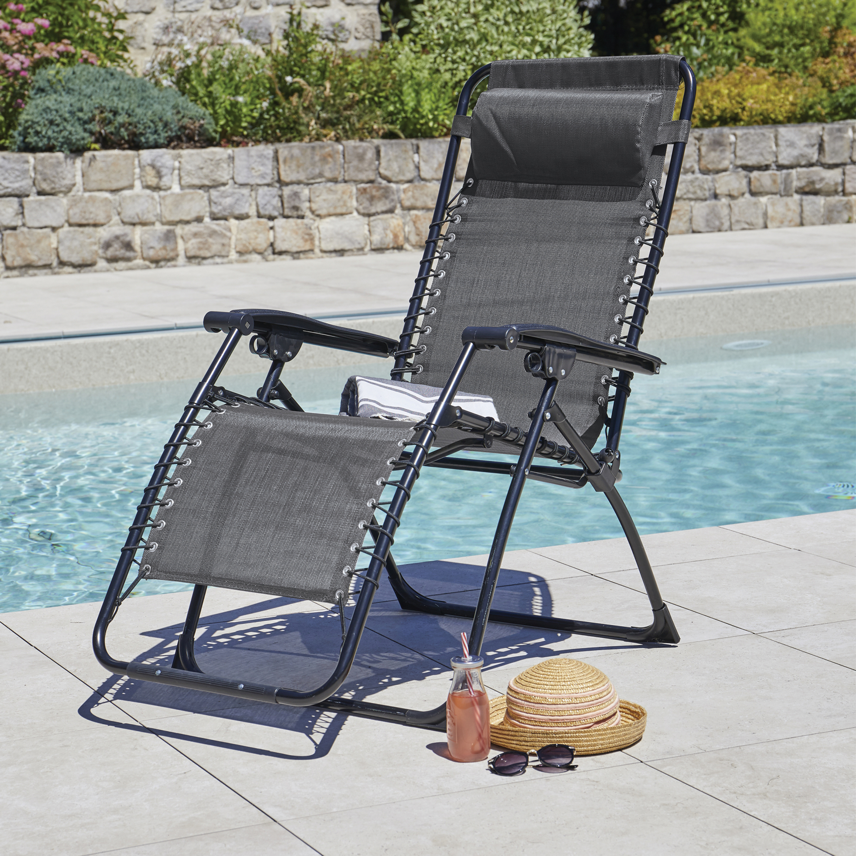 Fauteuil relax inclinable de jardin — vue 5