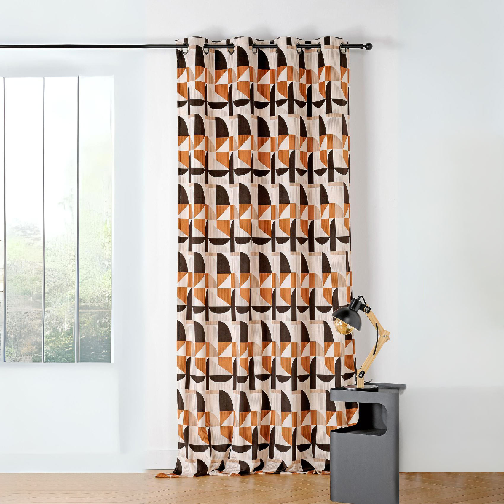 Rideau tamisant au style seventy — vue 5