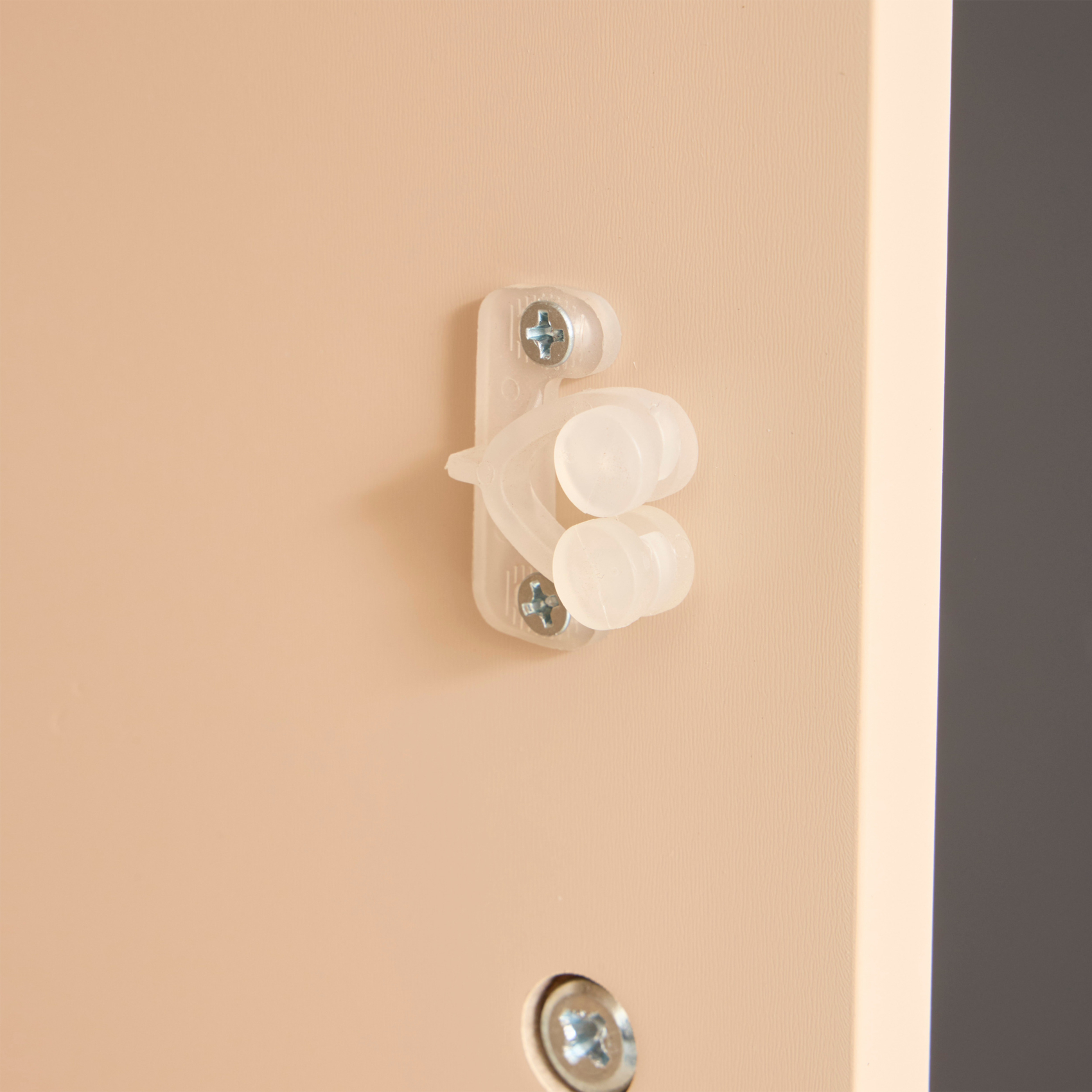 Table de chevet enfant forme ourson avec porte de rangement — vue 5